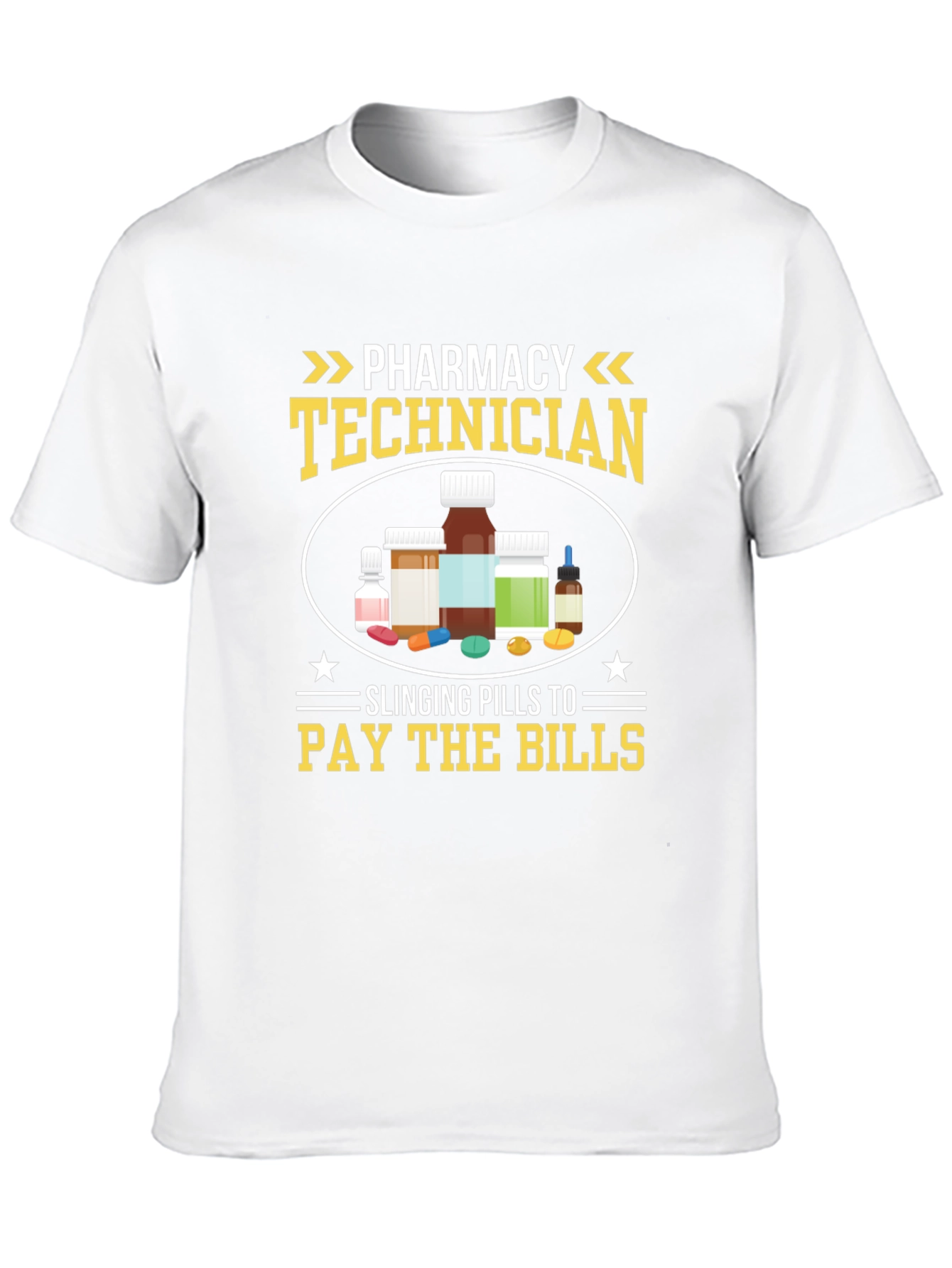Pharmacy Technician T-Shirt - Slanging Pills