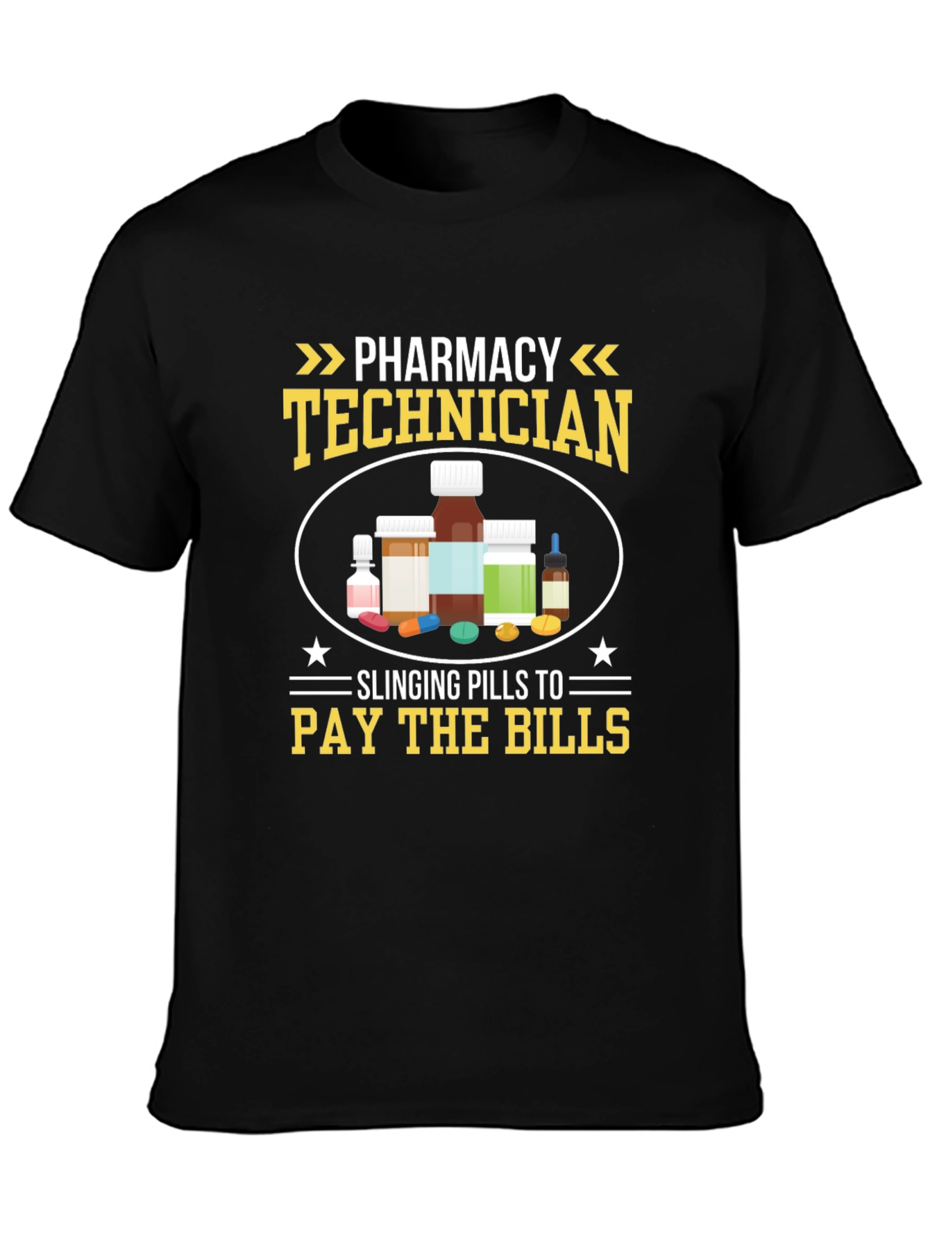 Pharmacy Technician T-Shirt - Slanging Pills