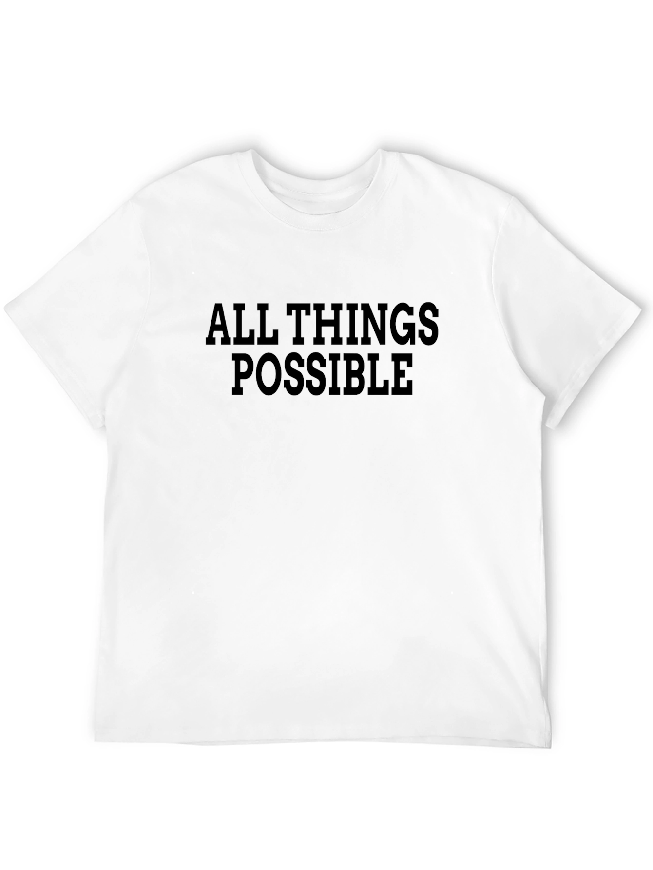 All Things Possible Graphic Tee - Black