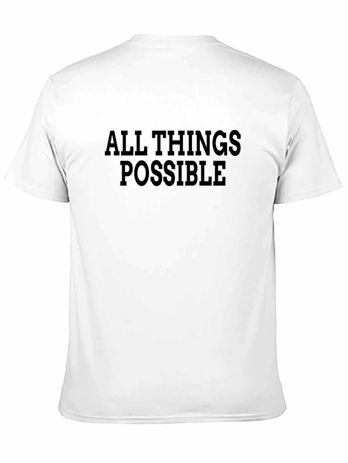 All Things Possible Graphic Tee - Black