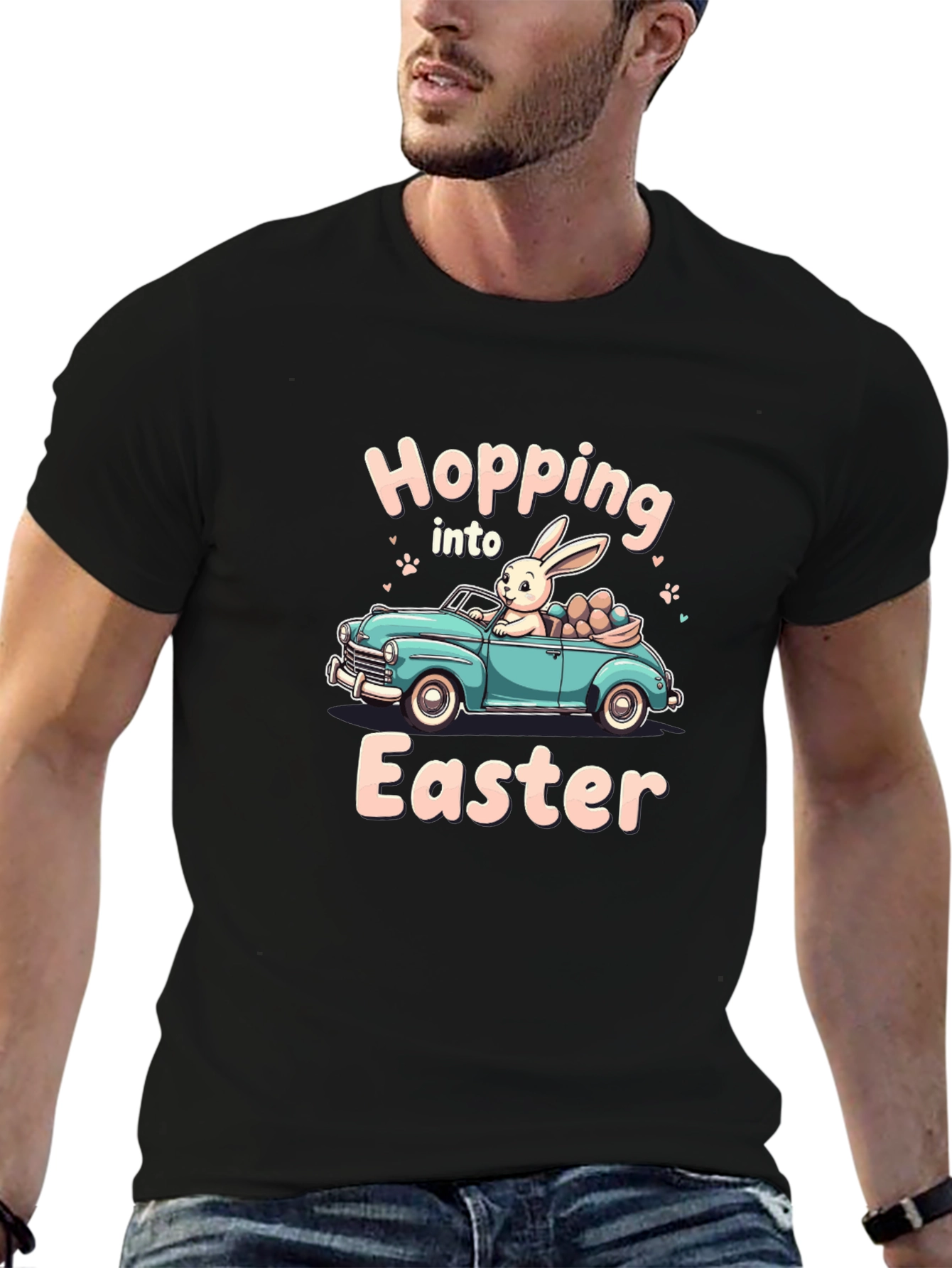 Easter Bunny Car T-Shirt