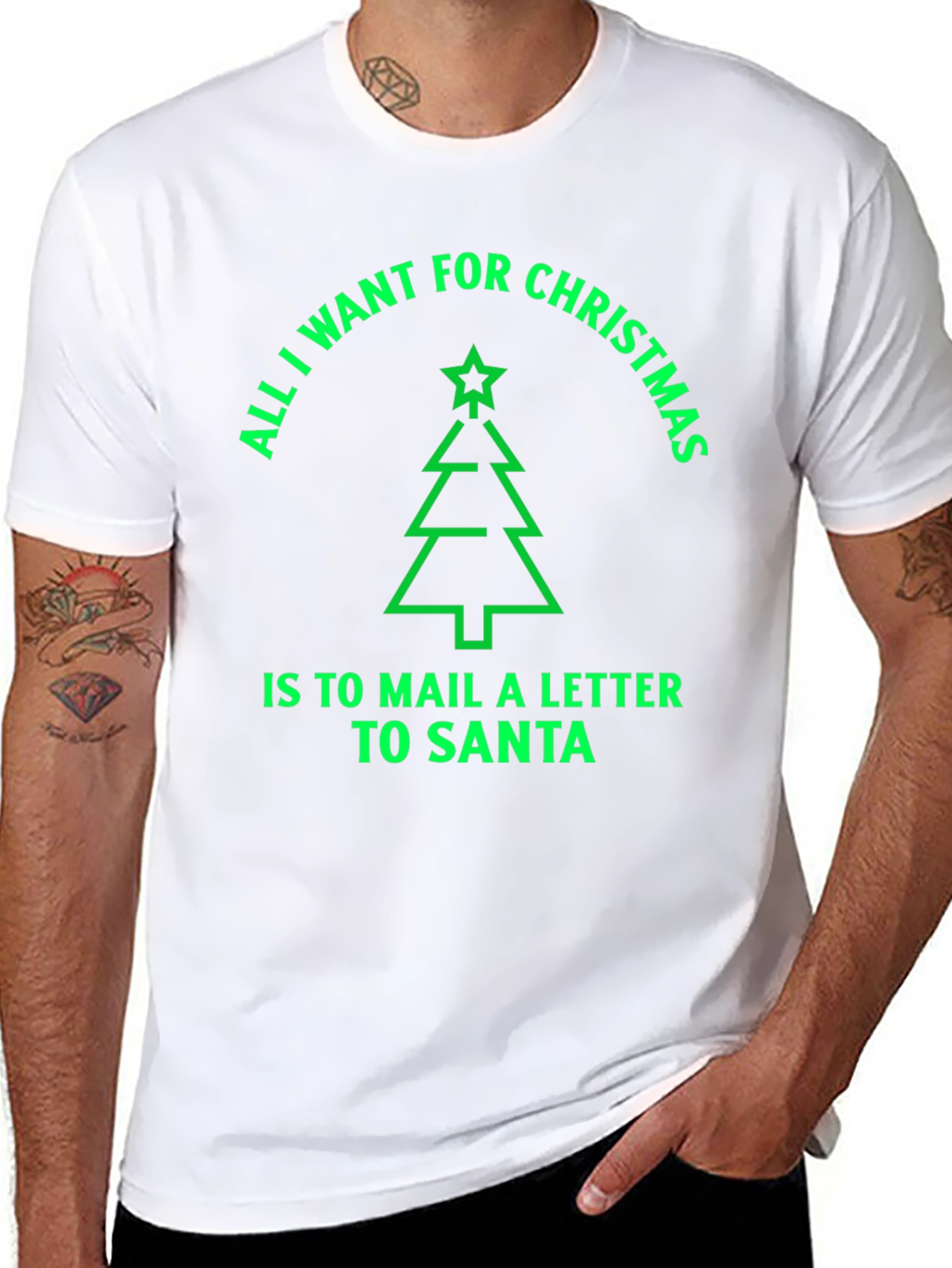 Christmas Letter to Santa T-Shirt