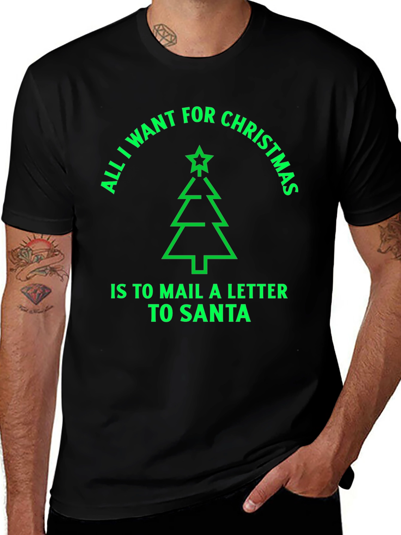 Christmas Letter to Santa T-Shirt