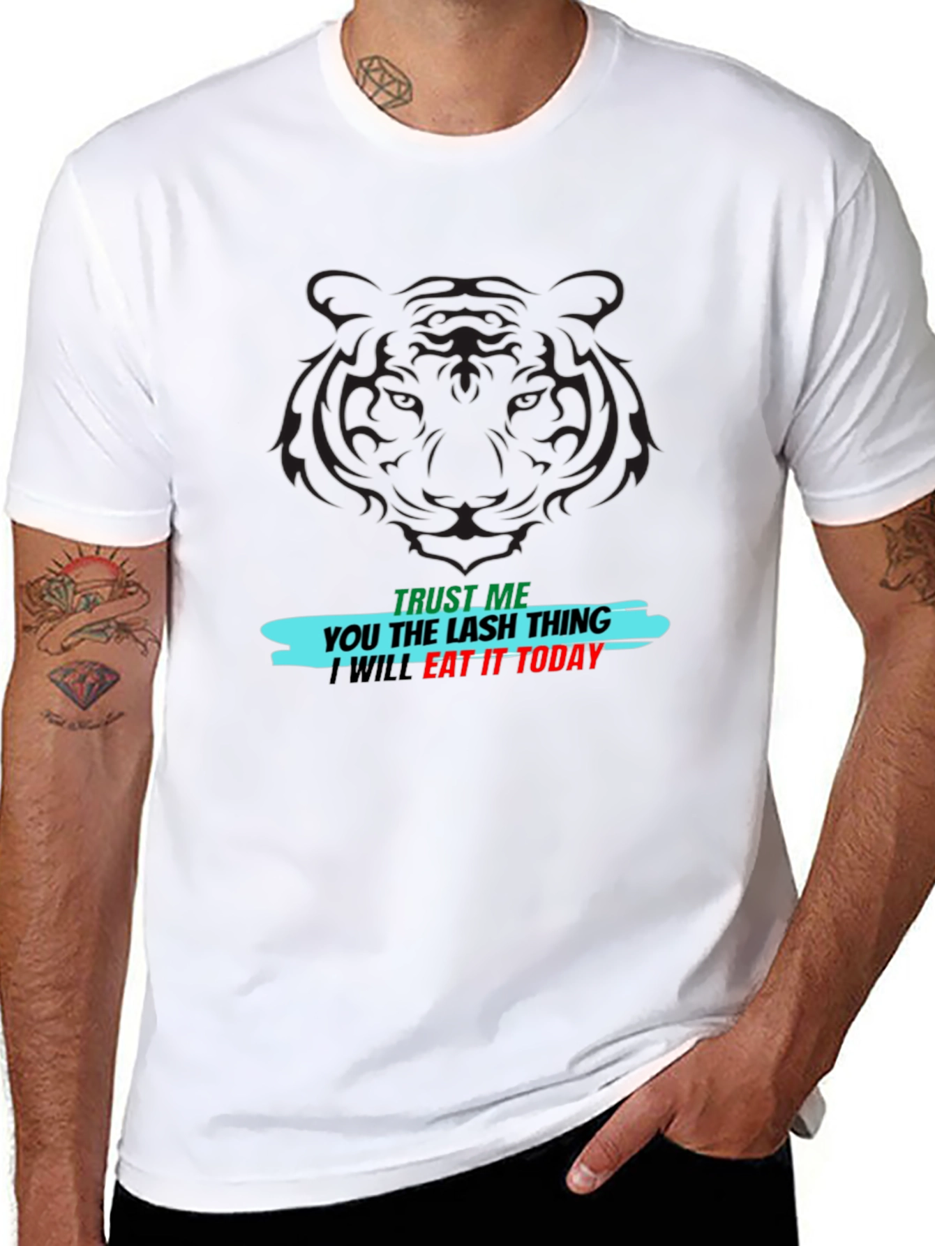 Trust Me I Will Eat It Today Black T-Shirt