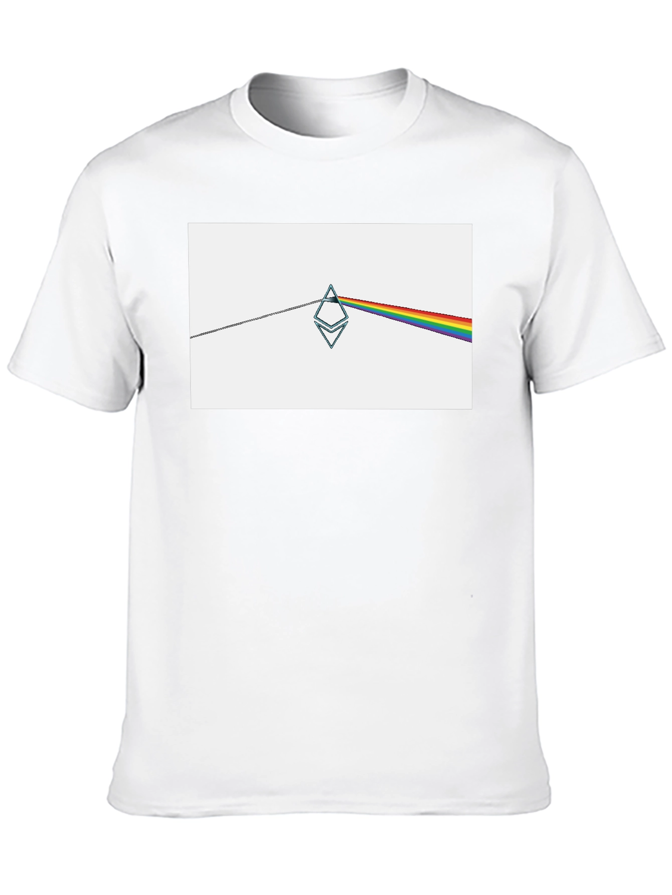 Prism Crypto Tee - Dark Side Ethereum T-Shirt
