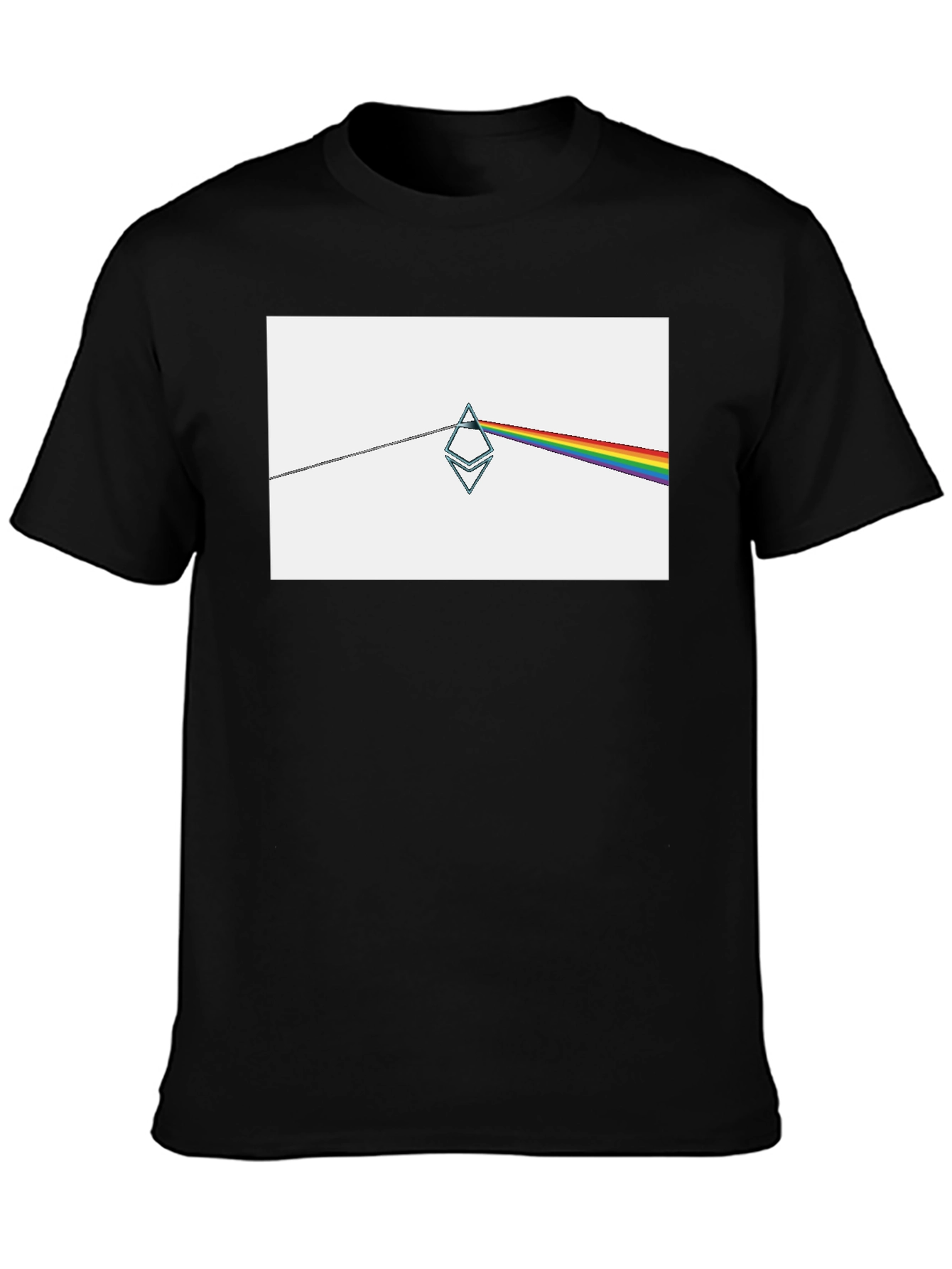 Prism Crypto Tee - Dark Side Ethereum T-Shirt