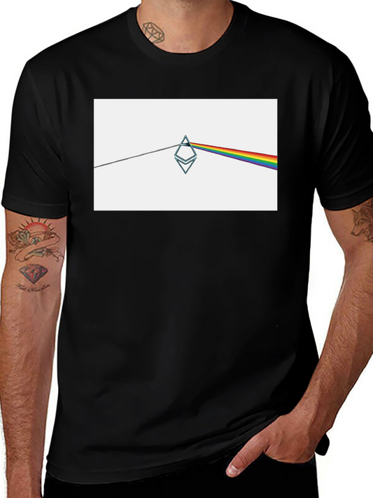 Prism Crypto Tee - Dark Side Ethereum T-Shirt