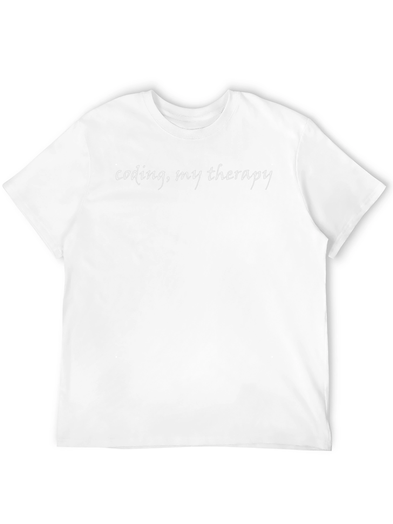 Coding Therapy Black T-Shirt