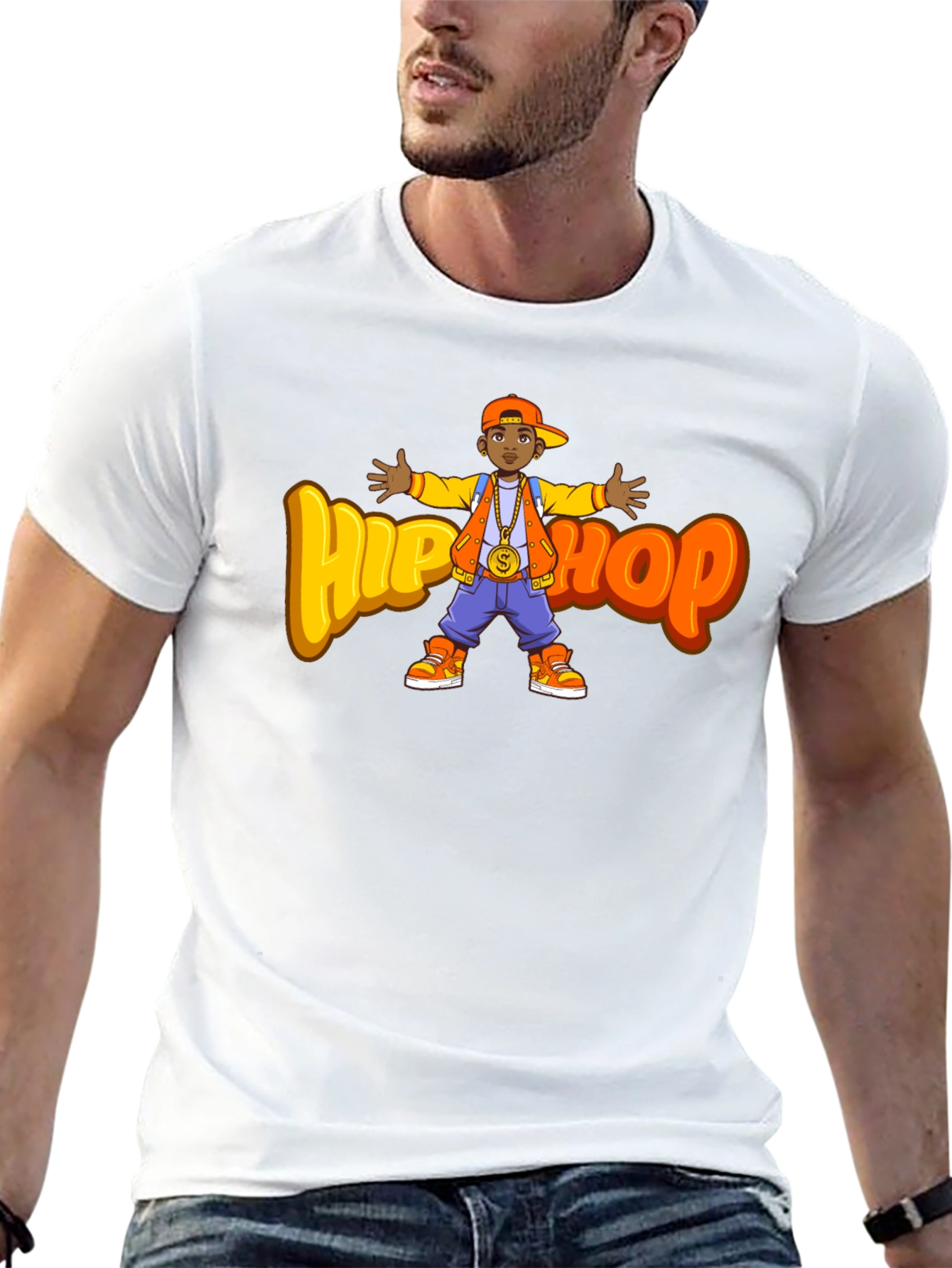 Hip Hop Kid Black T-Shirt