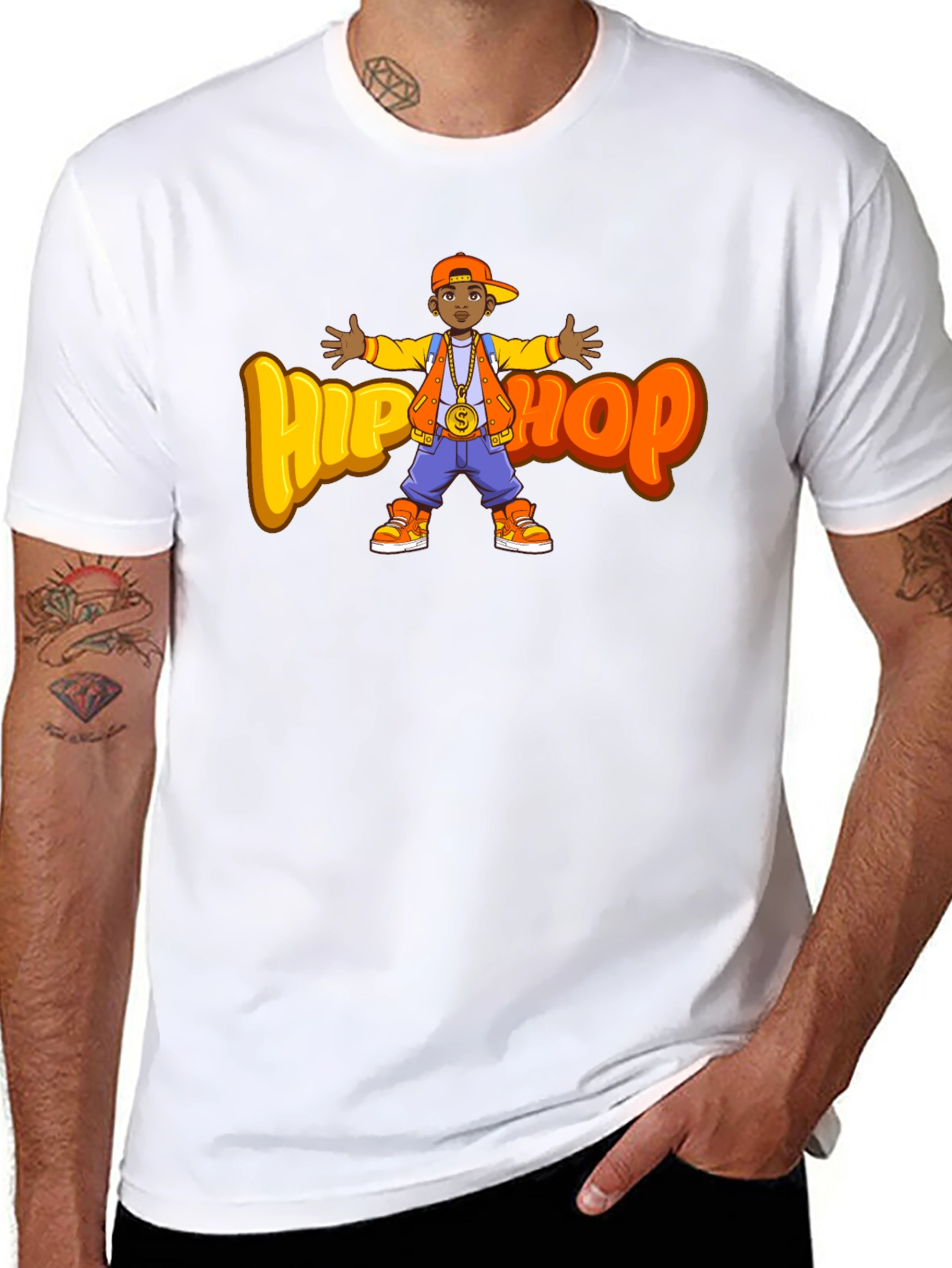 Hip Hop Kid Black T-Shirt
