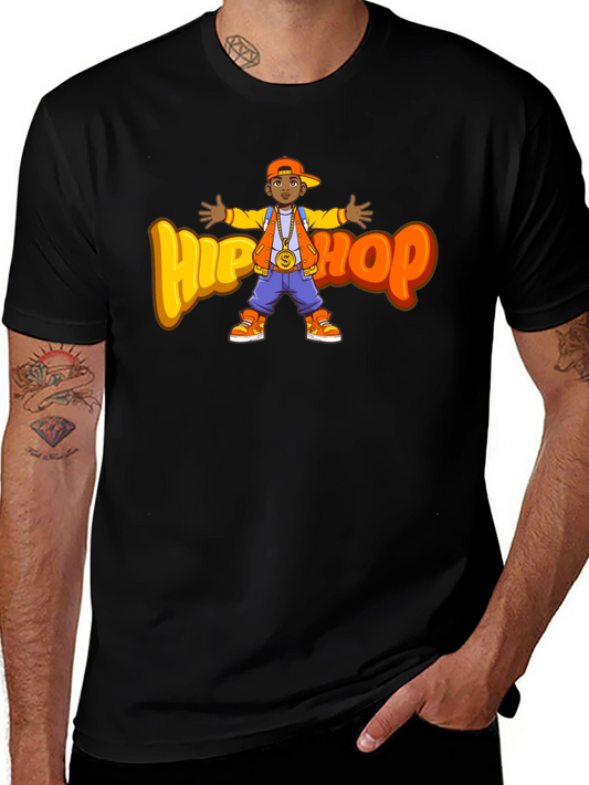 Hip Hop Kid Black T-Shirt