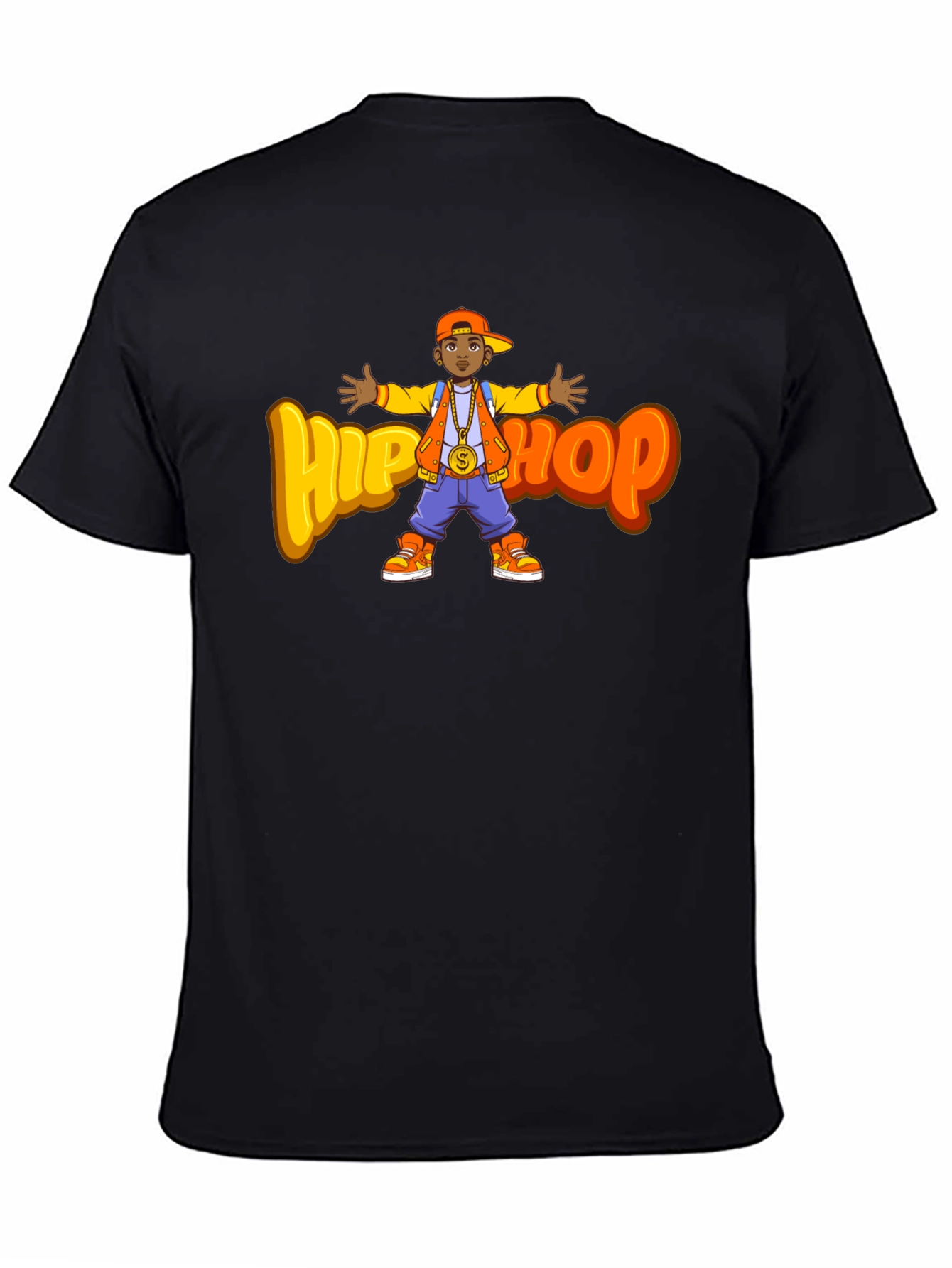 Hip Hop Kid Black T-Shirt