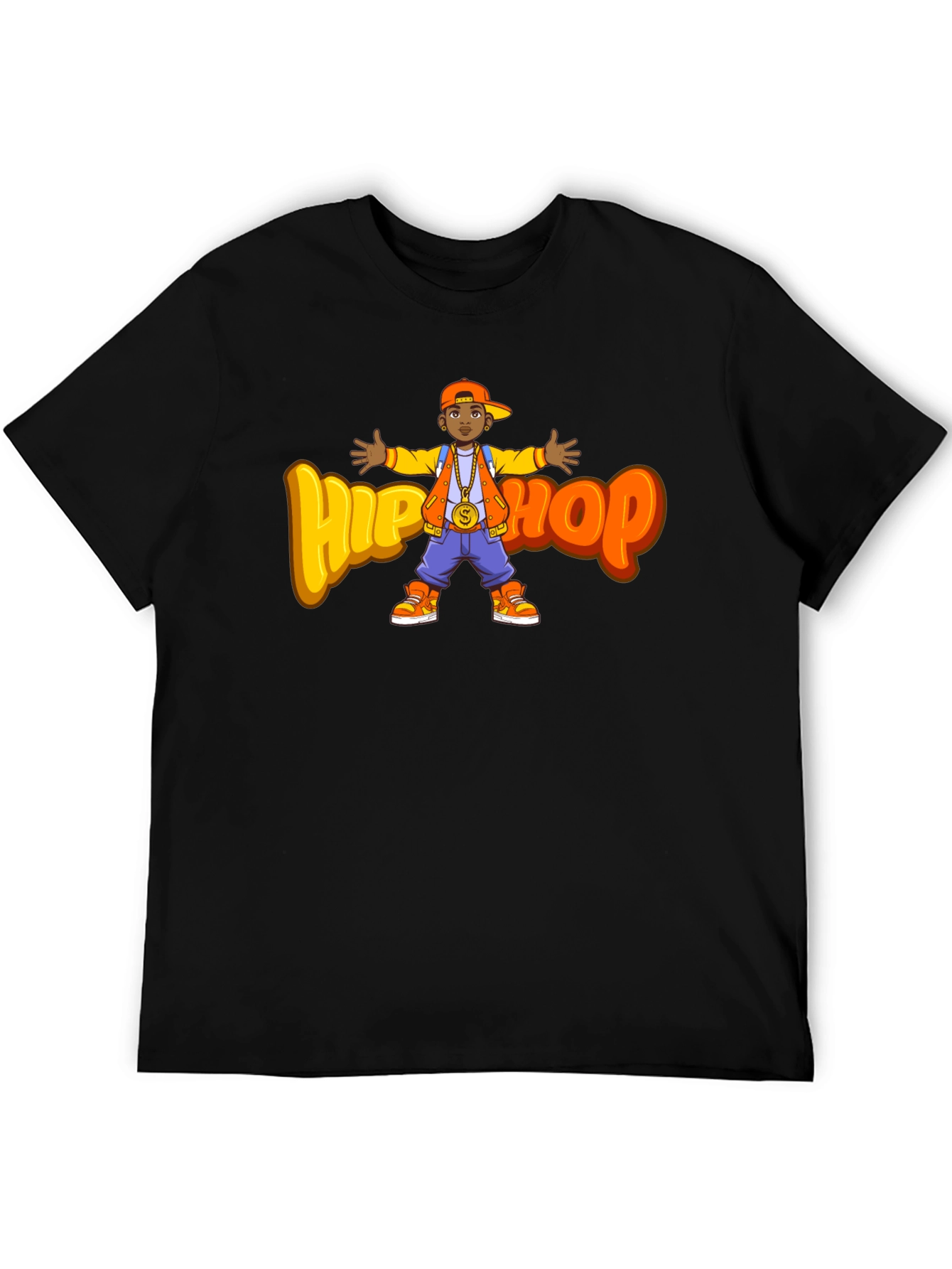 Hip Hop Kid Black T-Shirt