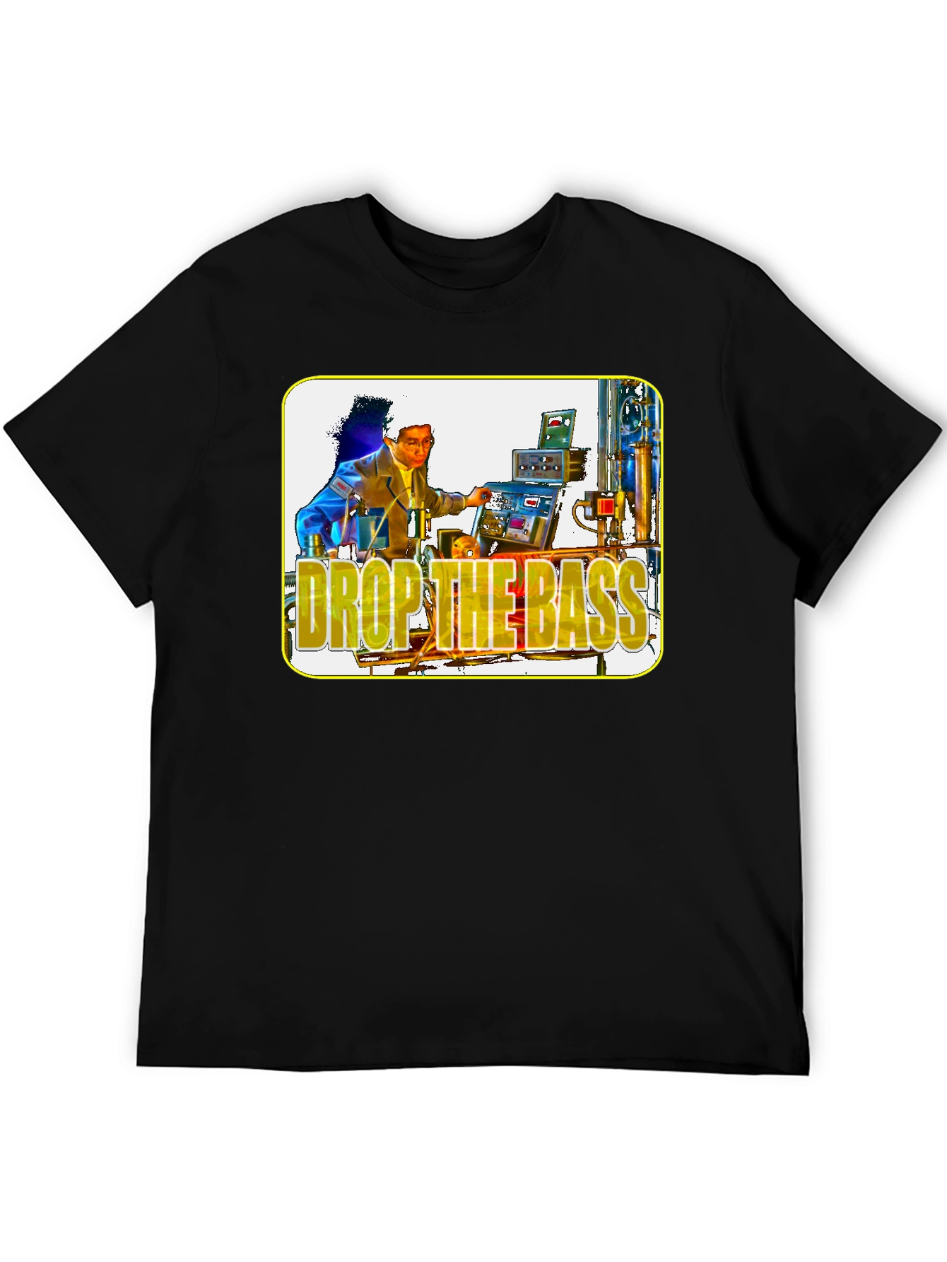 Drop the Bass Graphic Tee - DJ Music T-Shirt