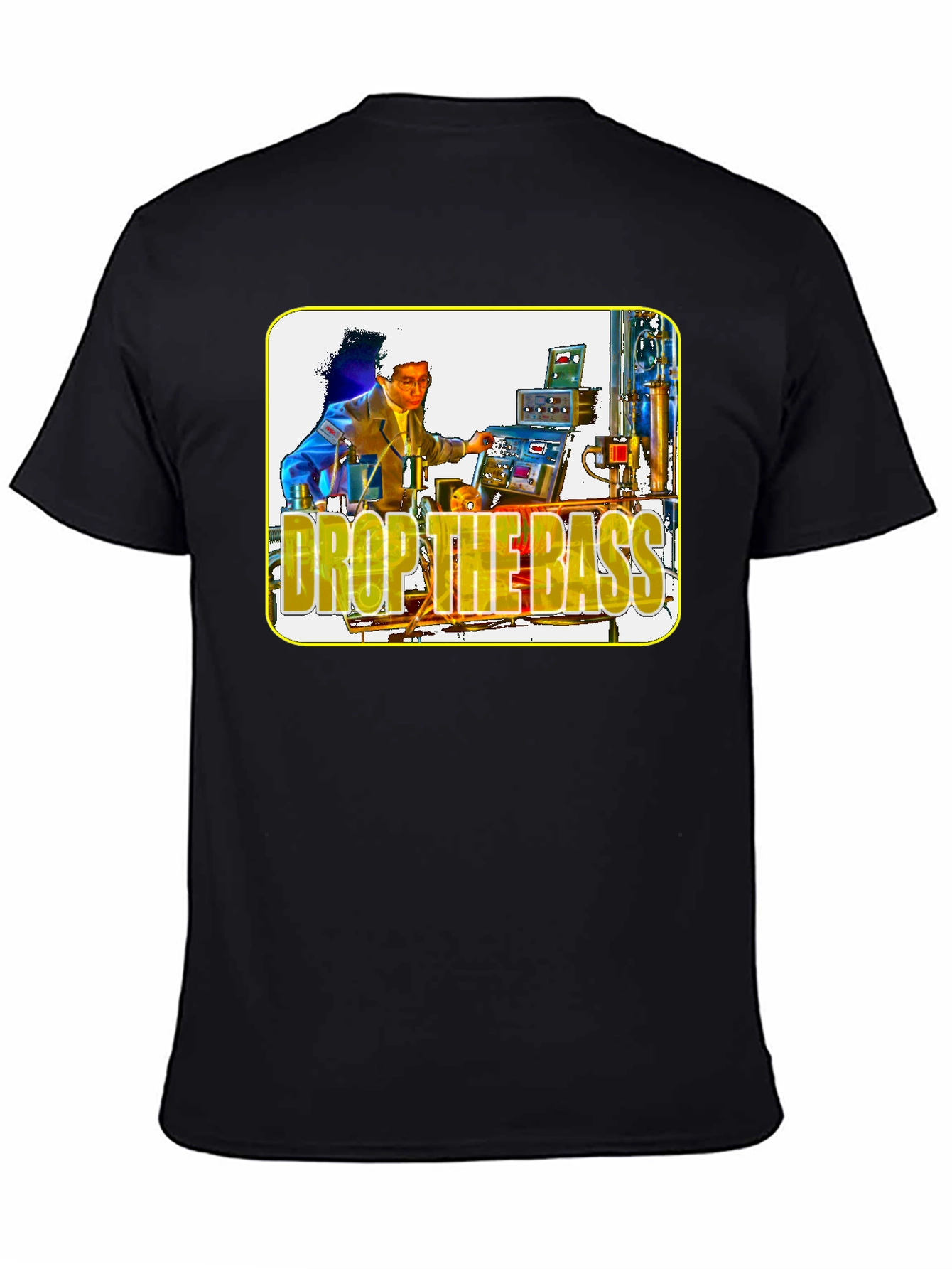 Drop the Bass Graphic Tee - DJ Music T-Shirt
