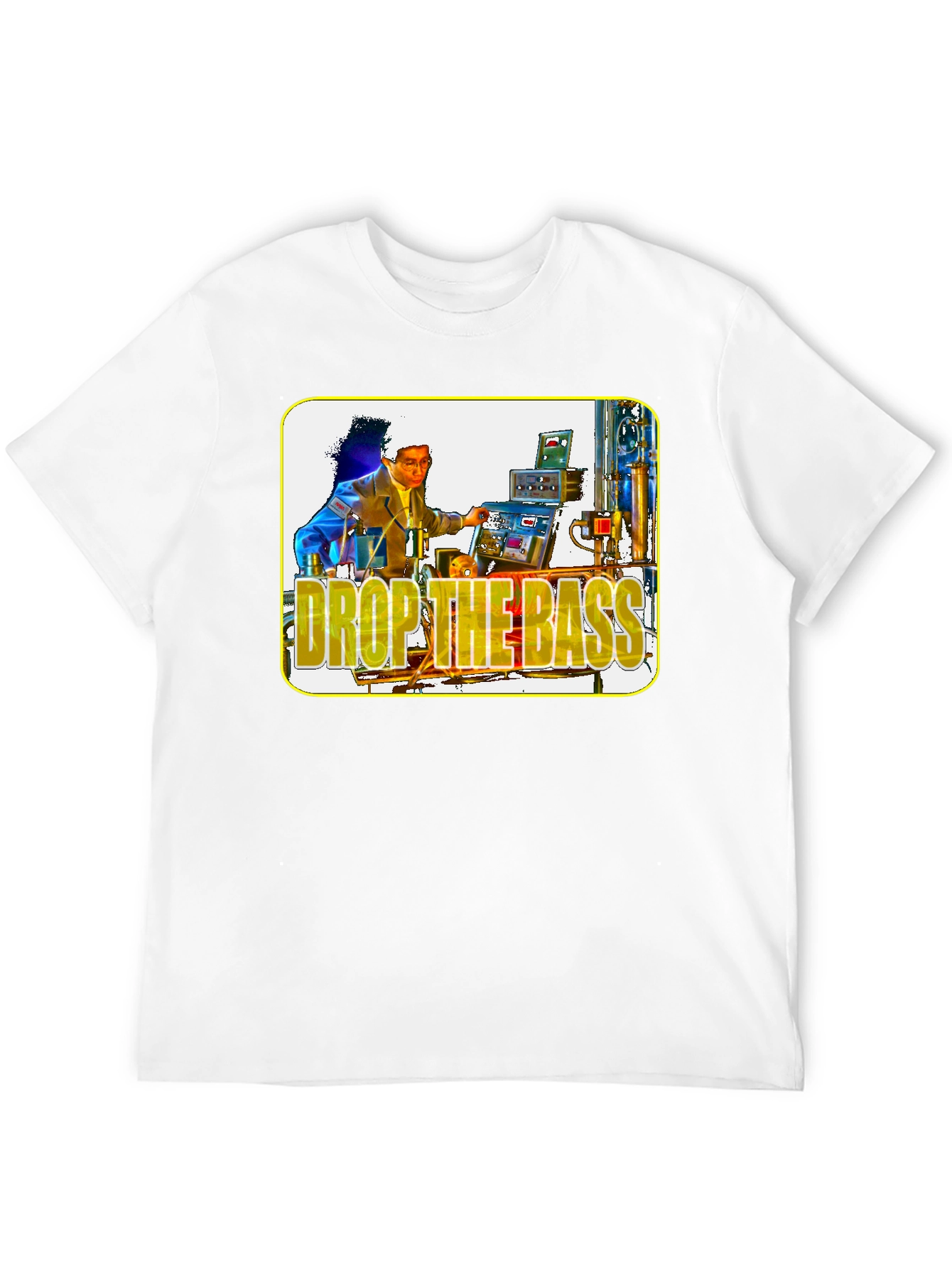 Drop the Bass Graphic Tee - DJ Music T-Shirt