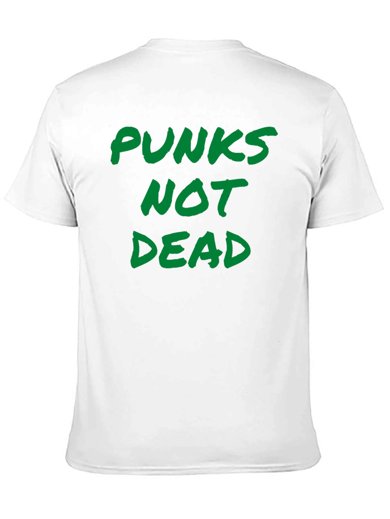 Punks Not Dead Graphic T-Shirt - Black
