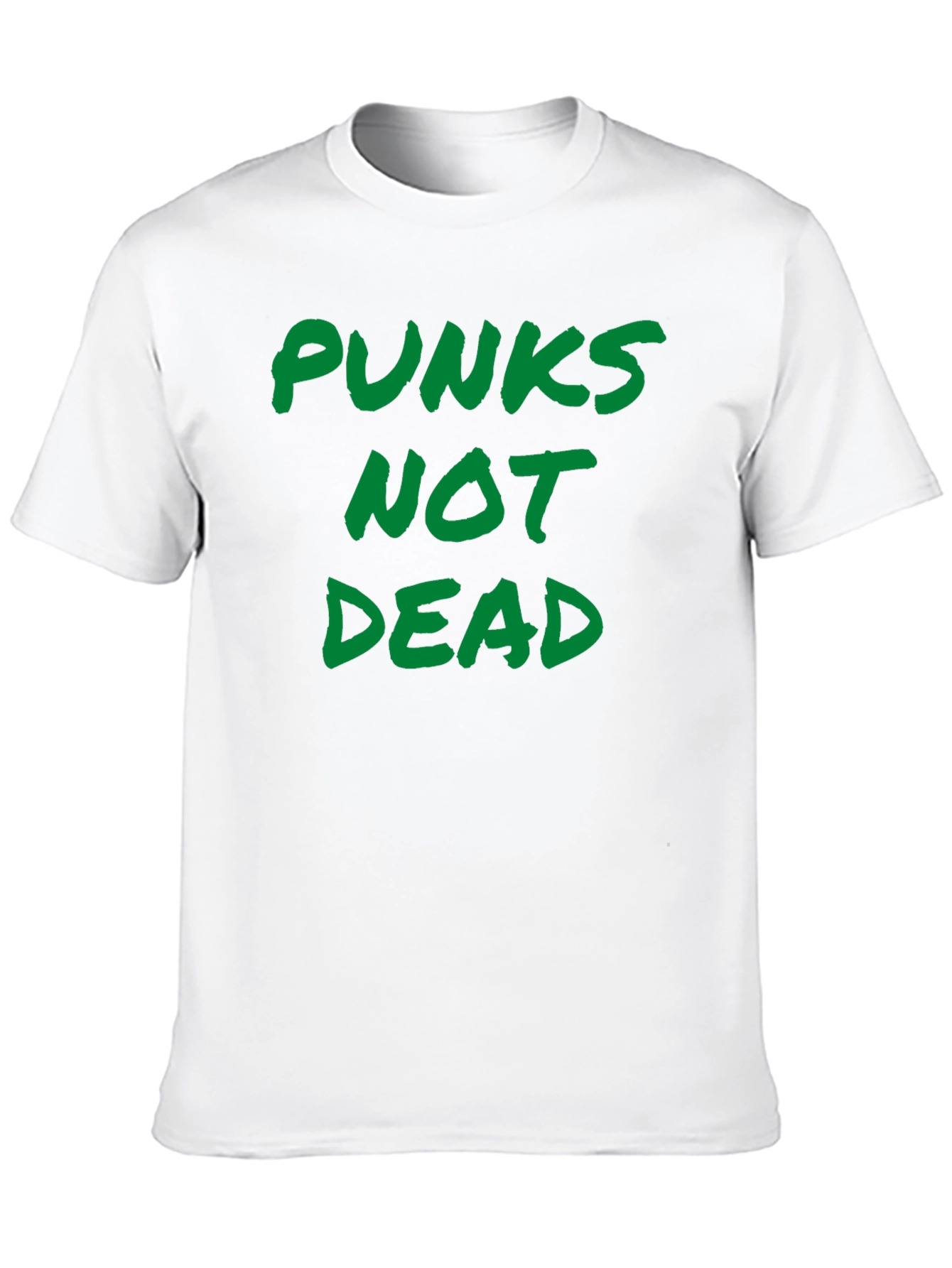 Punks Not Dead Graphic T-Shirt - Black