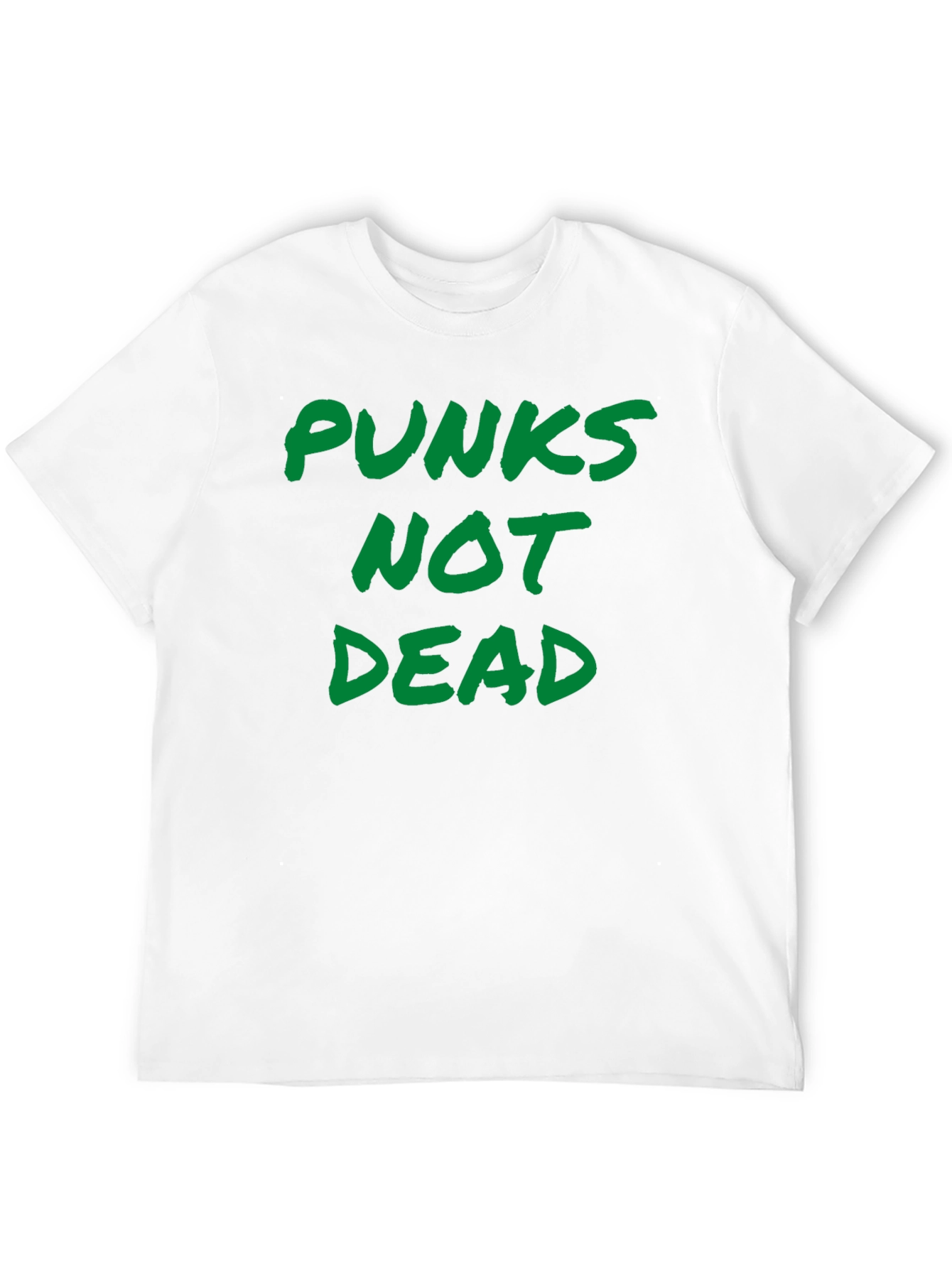 Punks Not Dead Graphic T-Shirt - Black