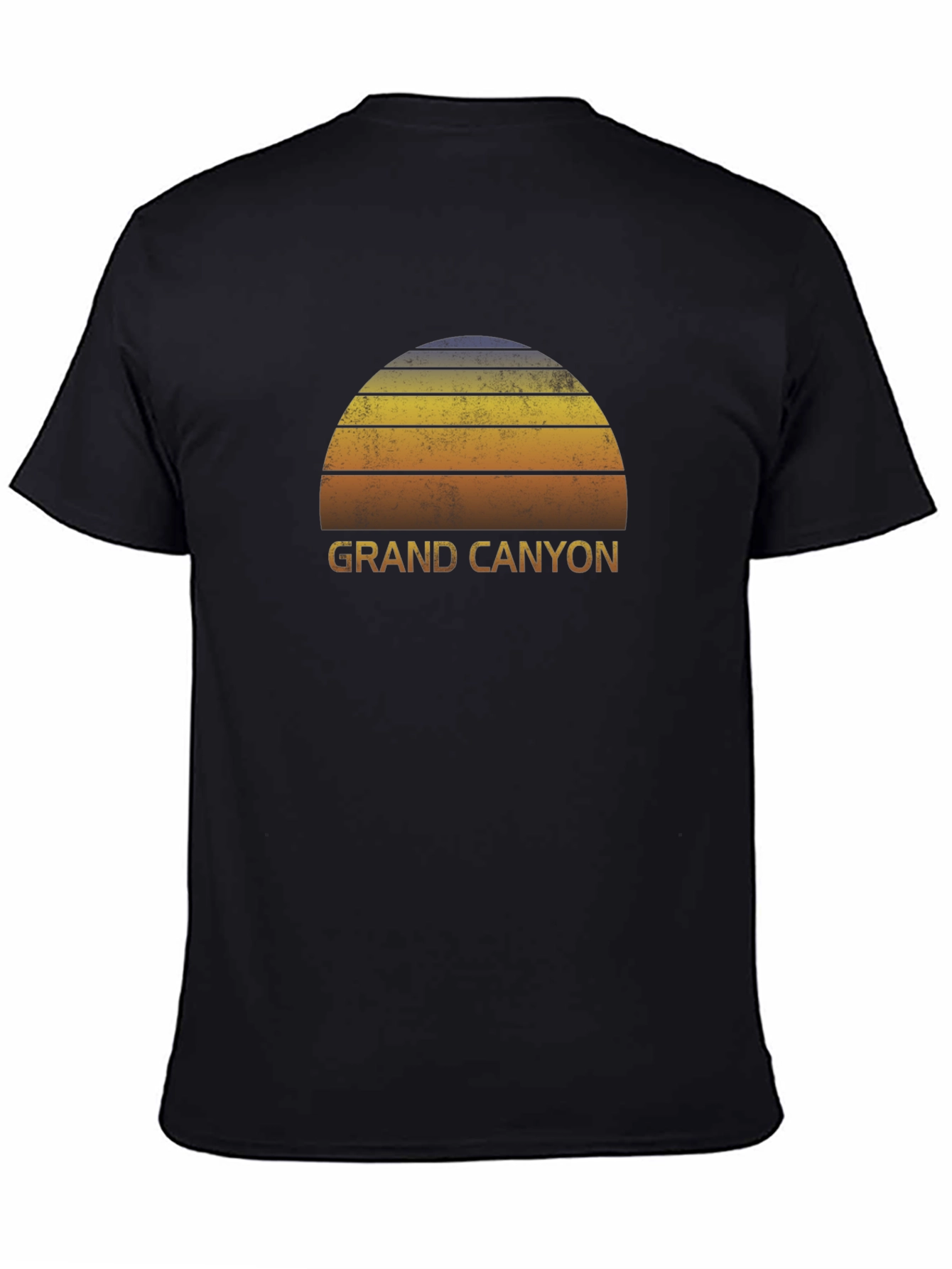 Grand Canyon Retro Graphic Tee - Black