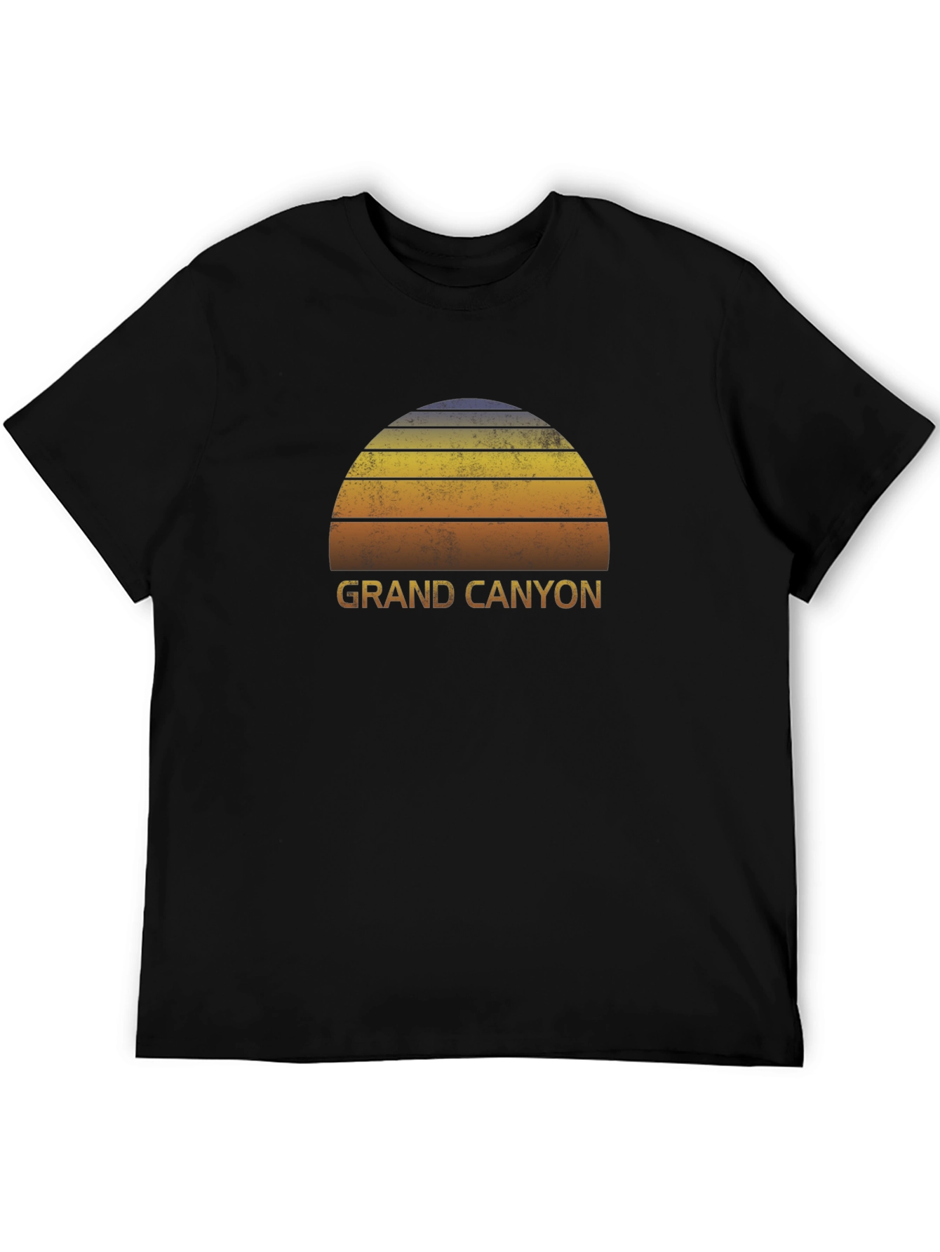 Grand Canyon Retro Graphic Tee - Black
