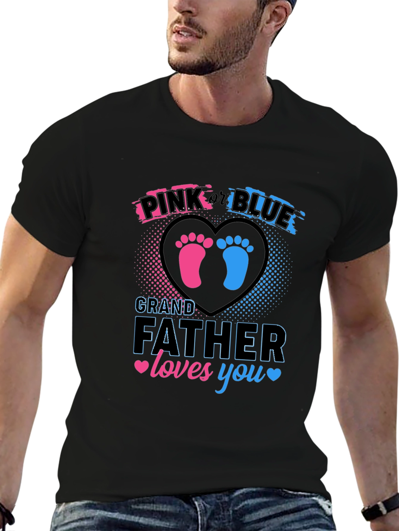 Grandfather Gender Reveal T-Shirt