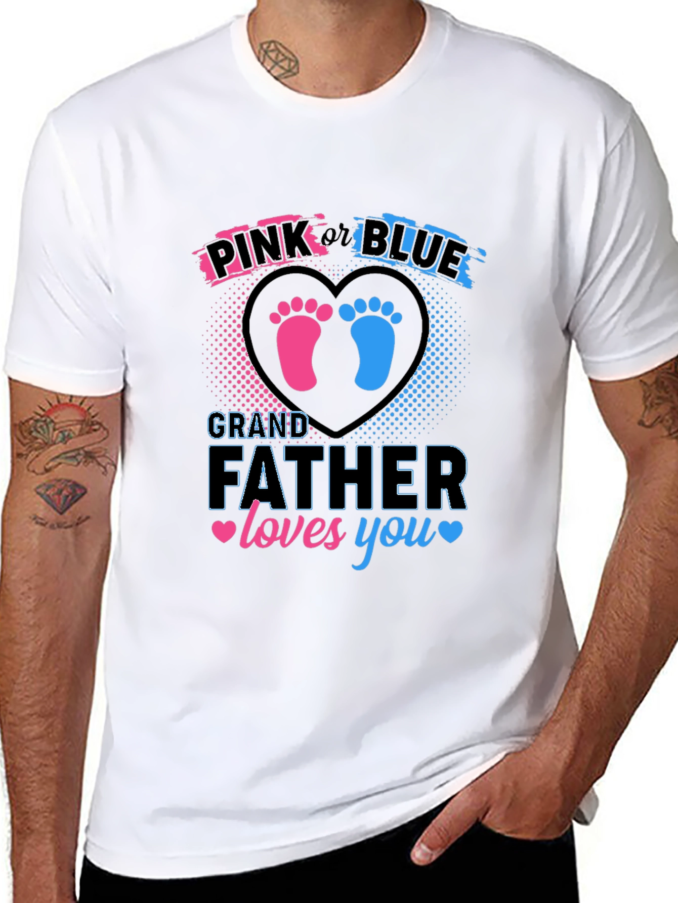 Grandfather Gender Reveal T-Shirt