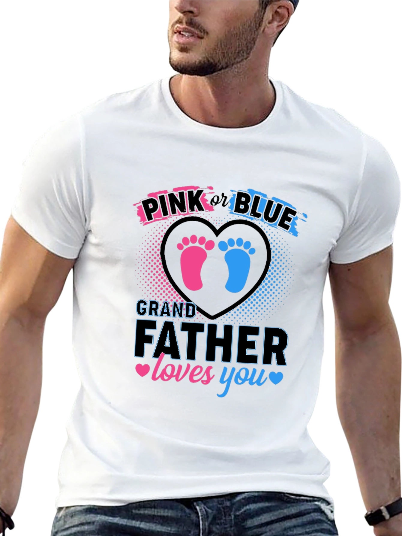 Grandfather Gender Reveal T-Shirt