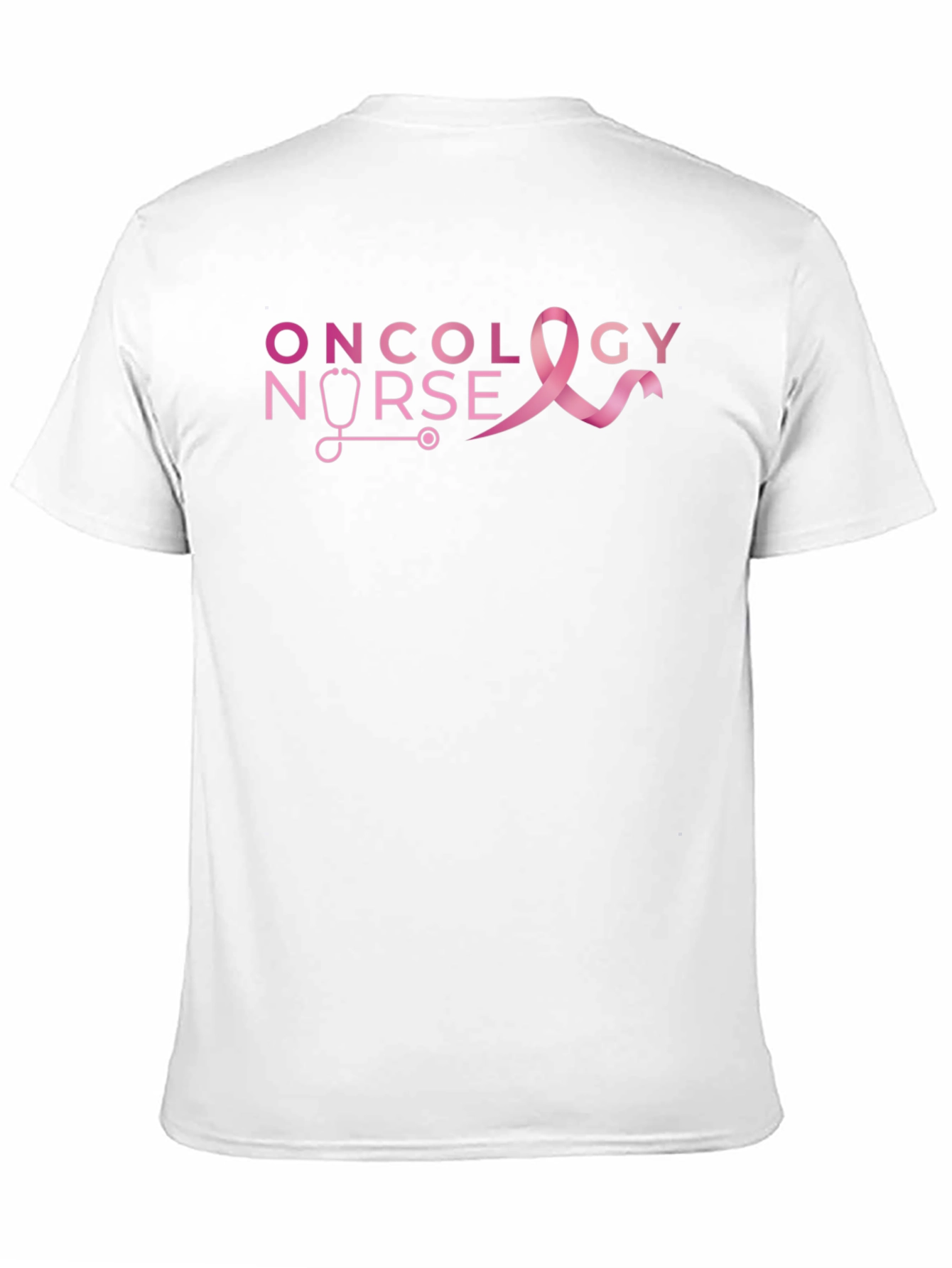 Oncology Nurse Ribbon Graphic T-Shirt