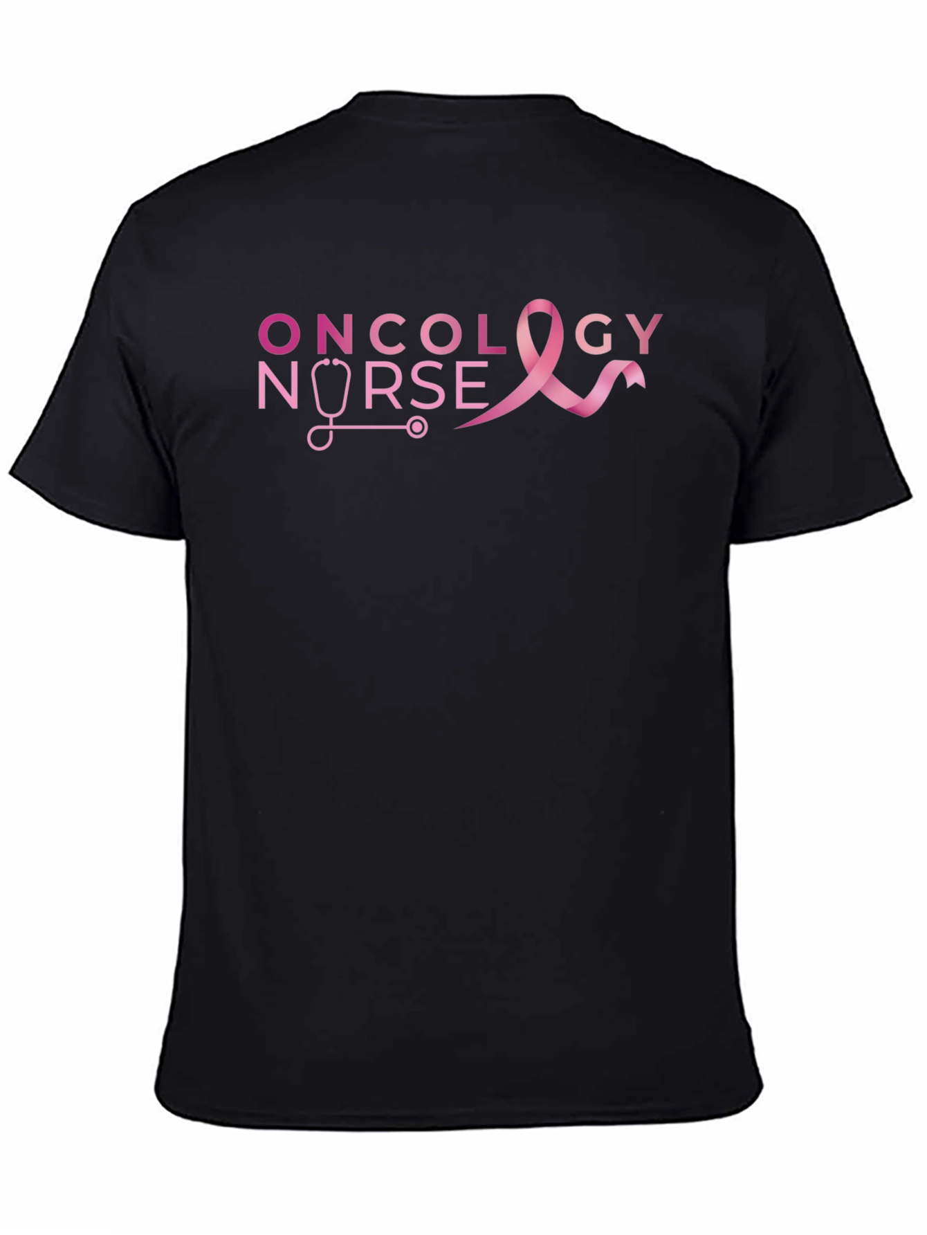 Oncology Nurse Ribbon Graphic T-Shirt