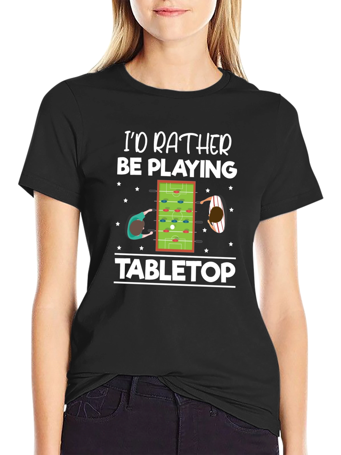 Id Rather Be Playing Tabletop T-Shirt