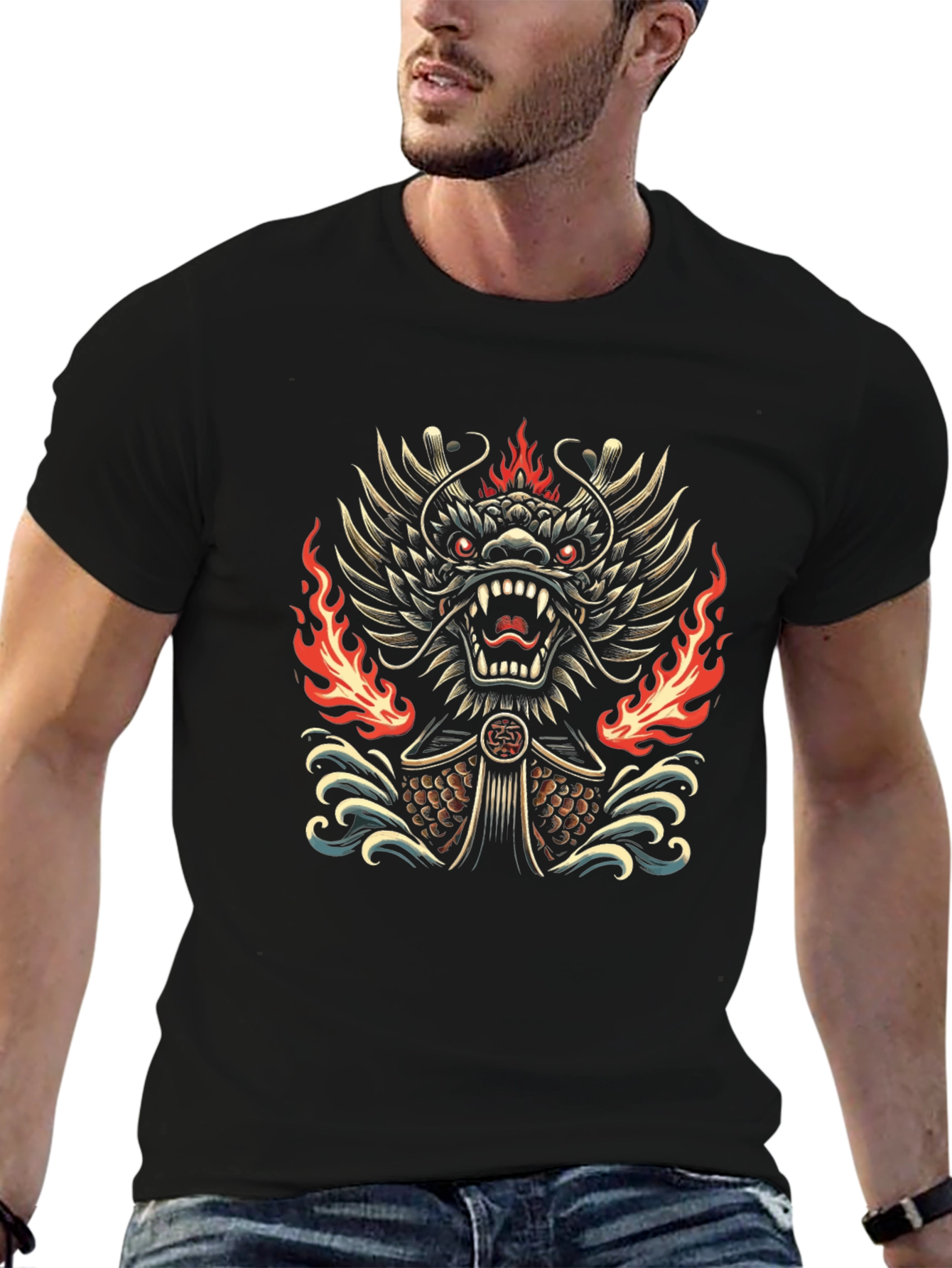 Dragon Graphic Tee - Unleash Your Inner Beast