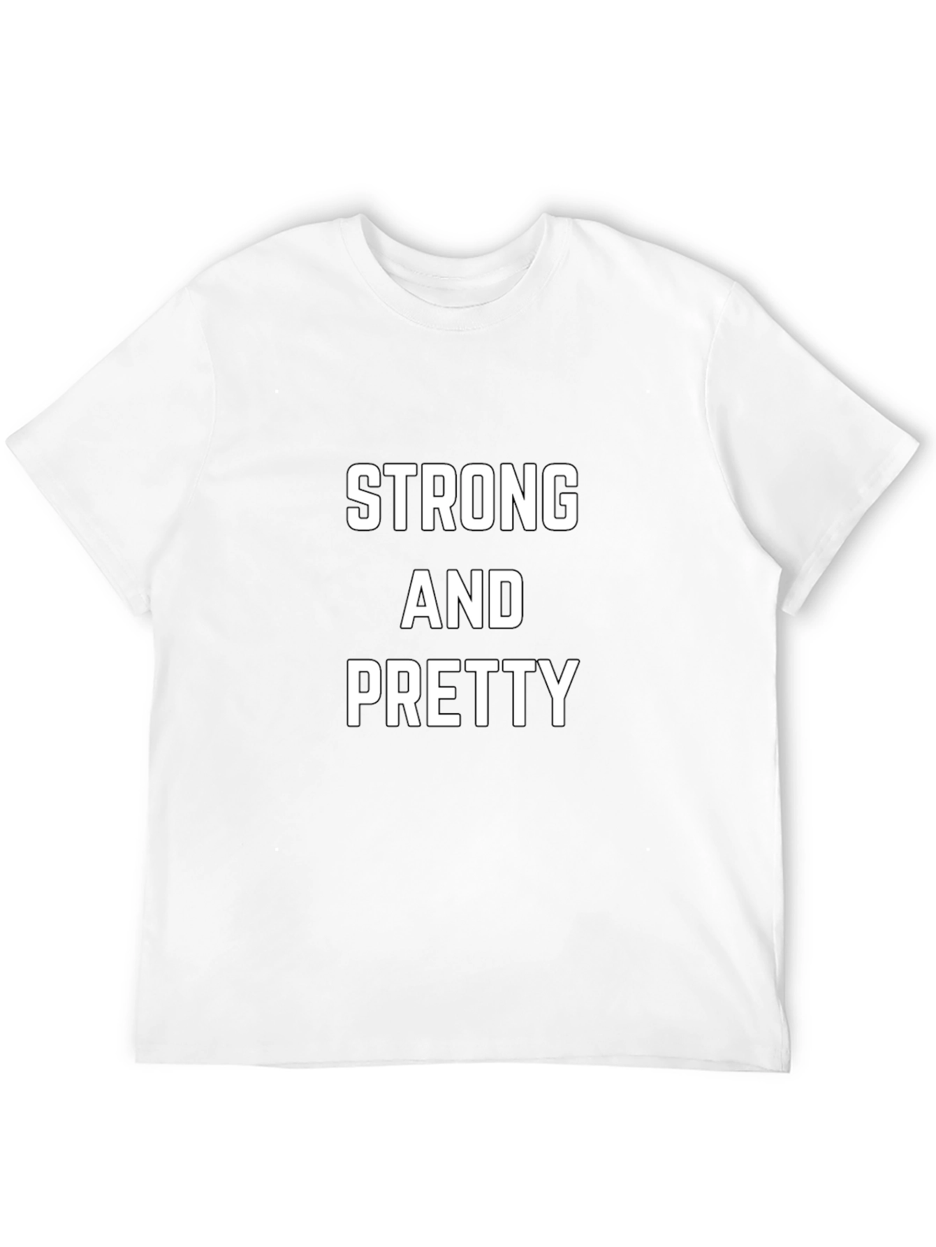 Strong and Pretty Black T-Shirt