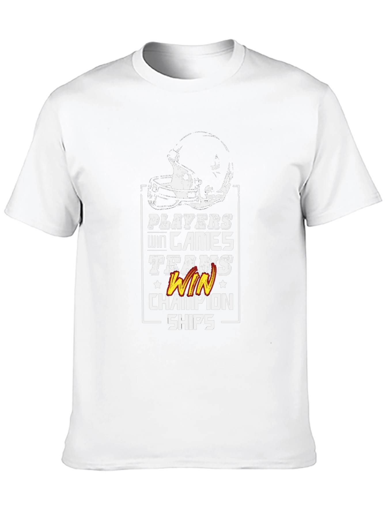 Players Win Games Teams Win Championships T-Shirt