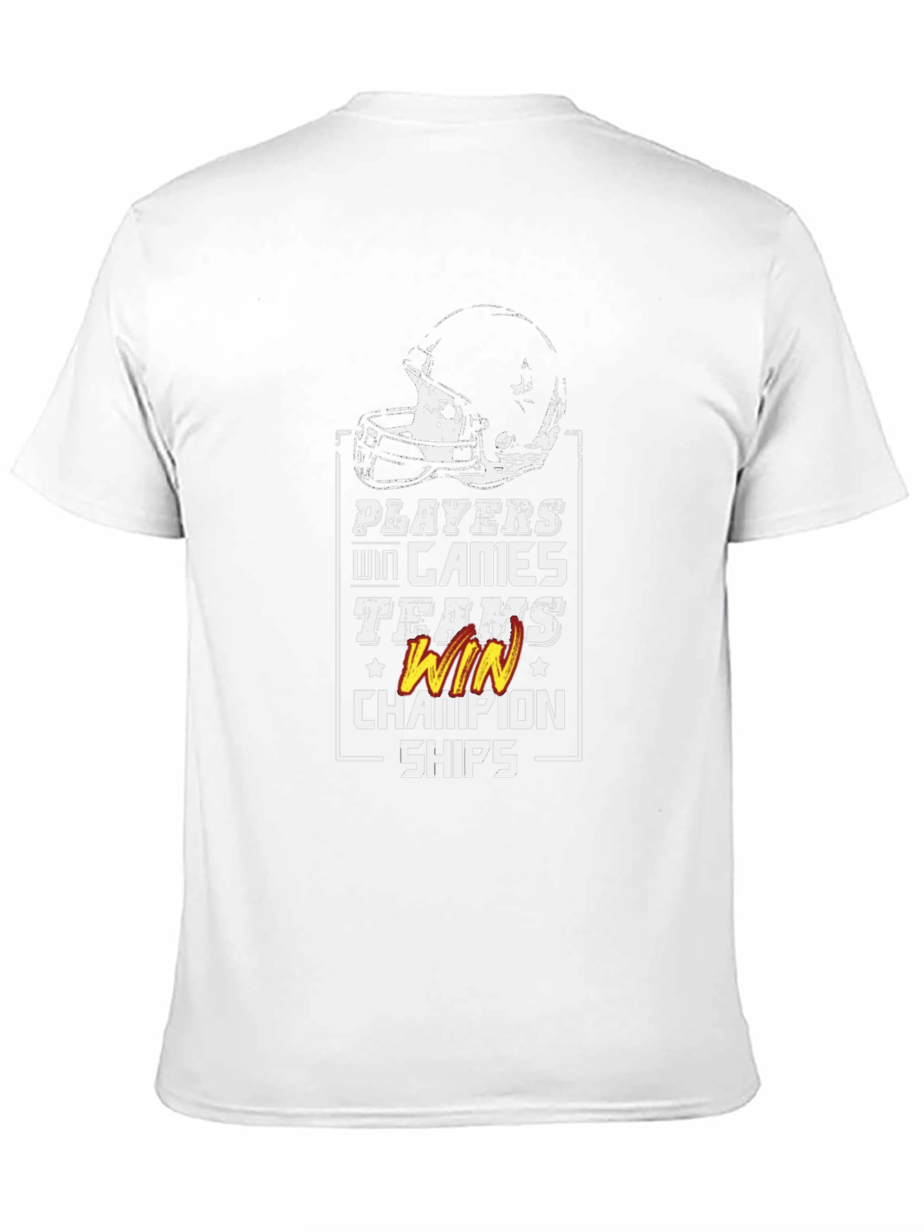 Players Win Games Teams Win Championships T-Shirt