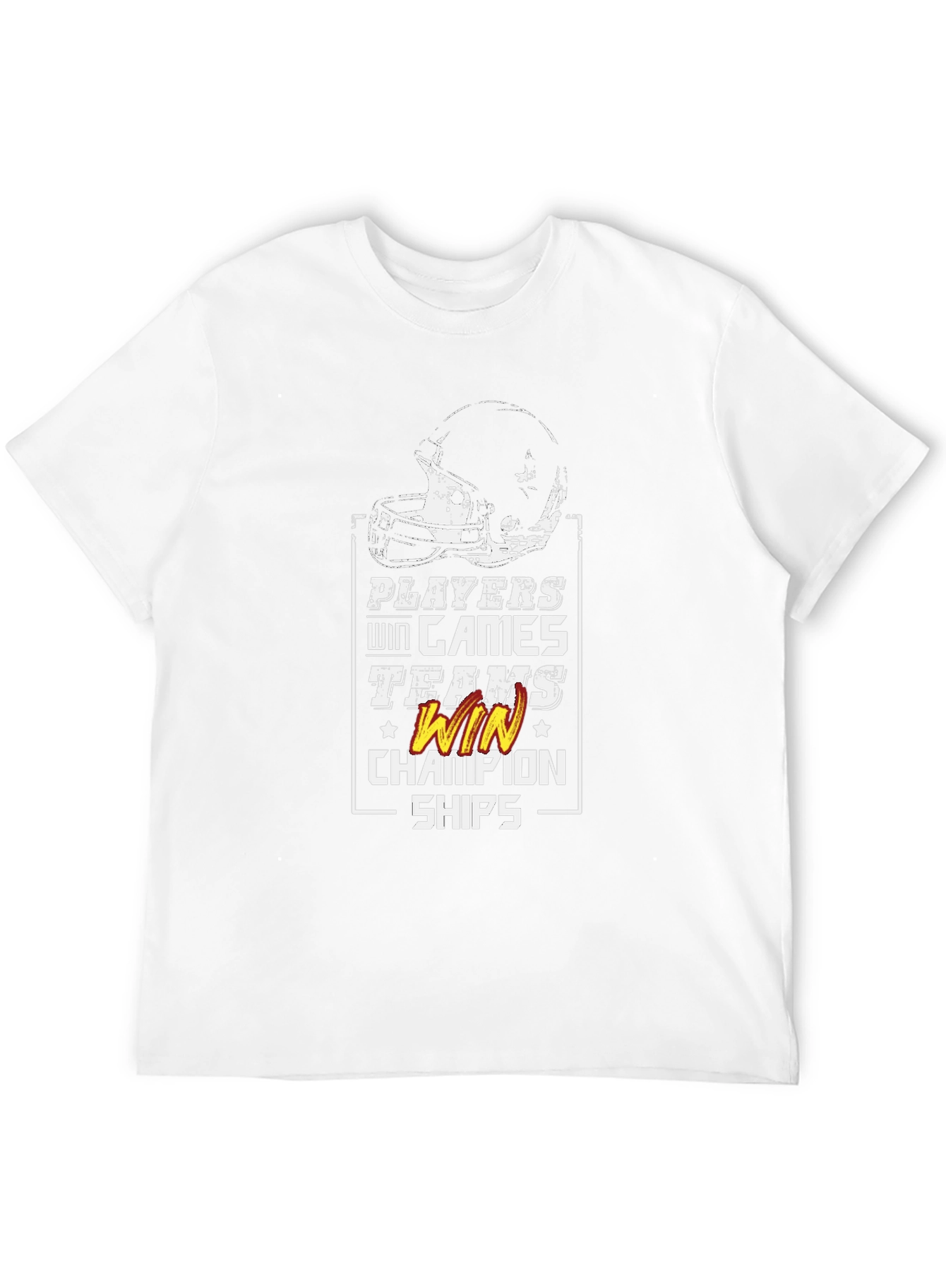 Players Win Games Teams Win Championships T-Shirt
