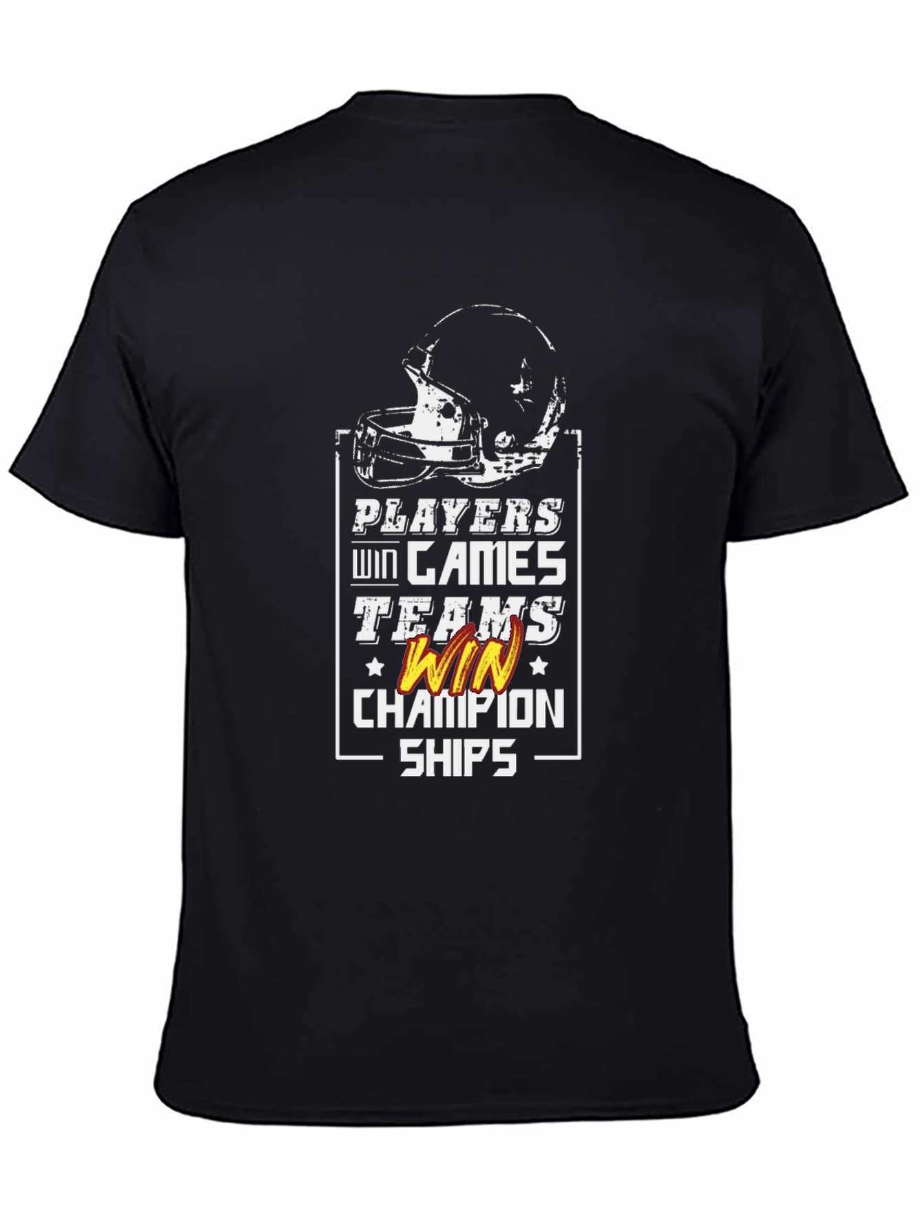 Players Win Games Teams Win Championships T-Shirt