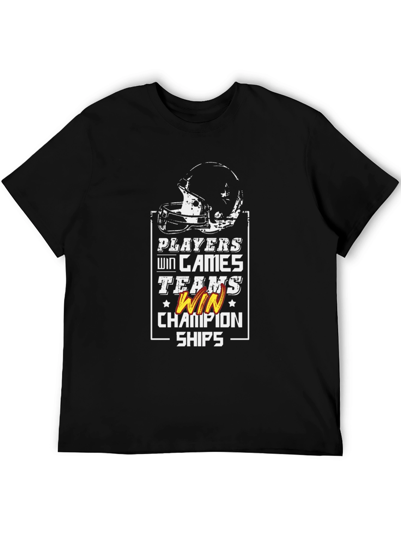 Players Win Games Teams Win Championships T-Shirt