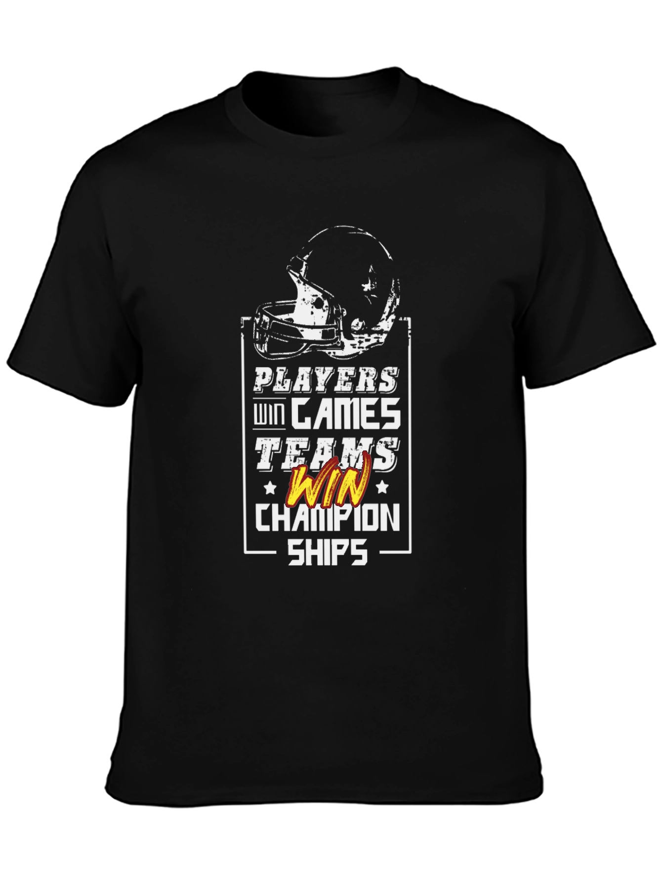 Players Win Games Teams Win Championships T-Shirt