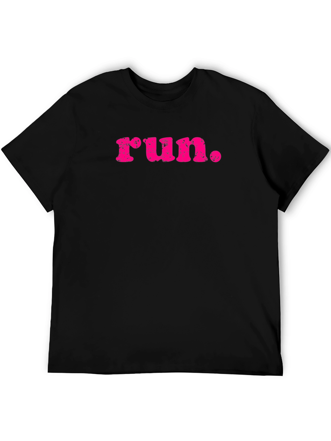 Run Graphic Black T-Shirt