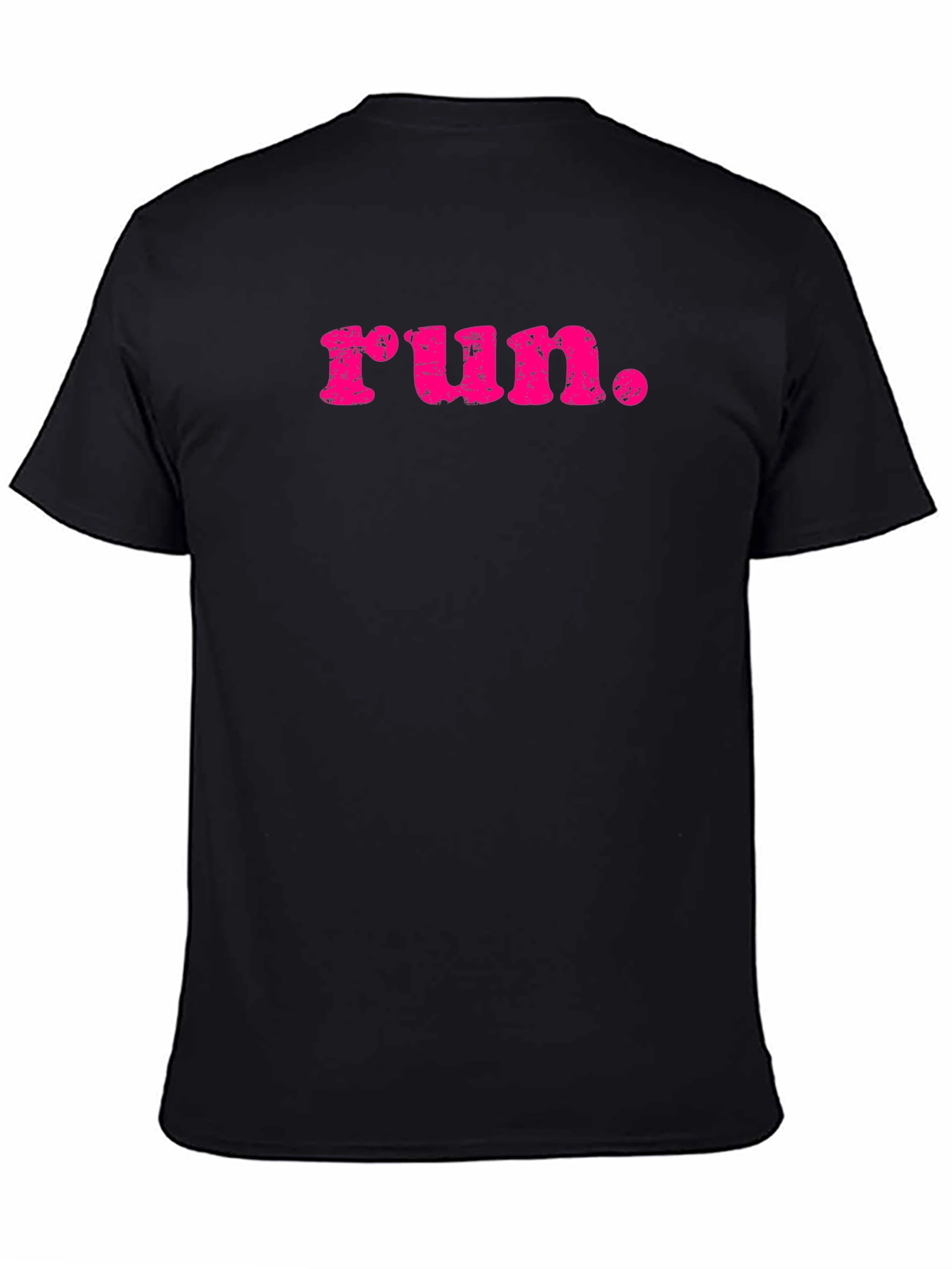 Run Graphic Black T-Shirt