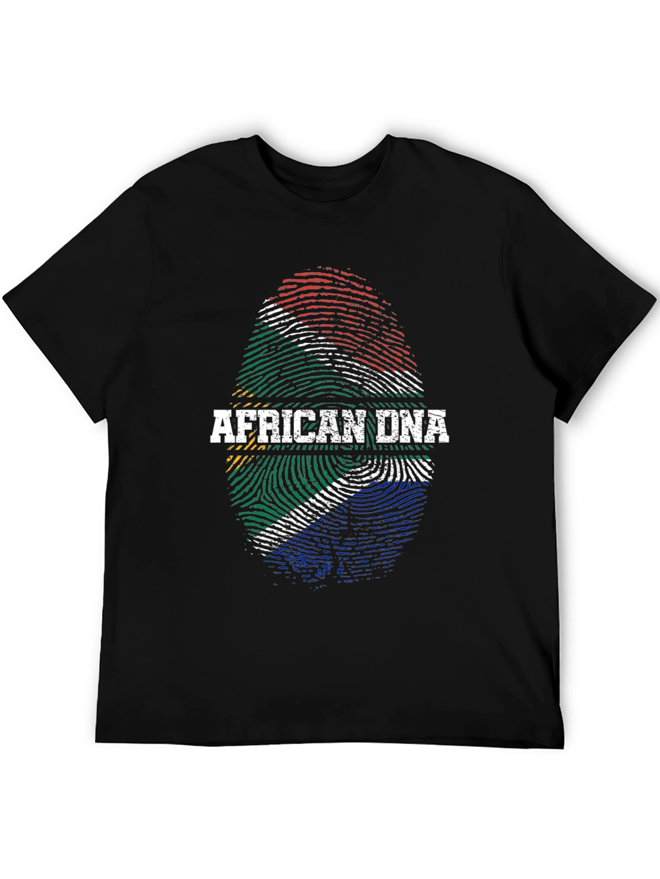 African DNA Flag T-Shirt - South Africa Pride