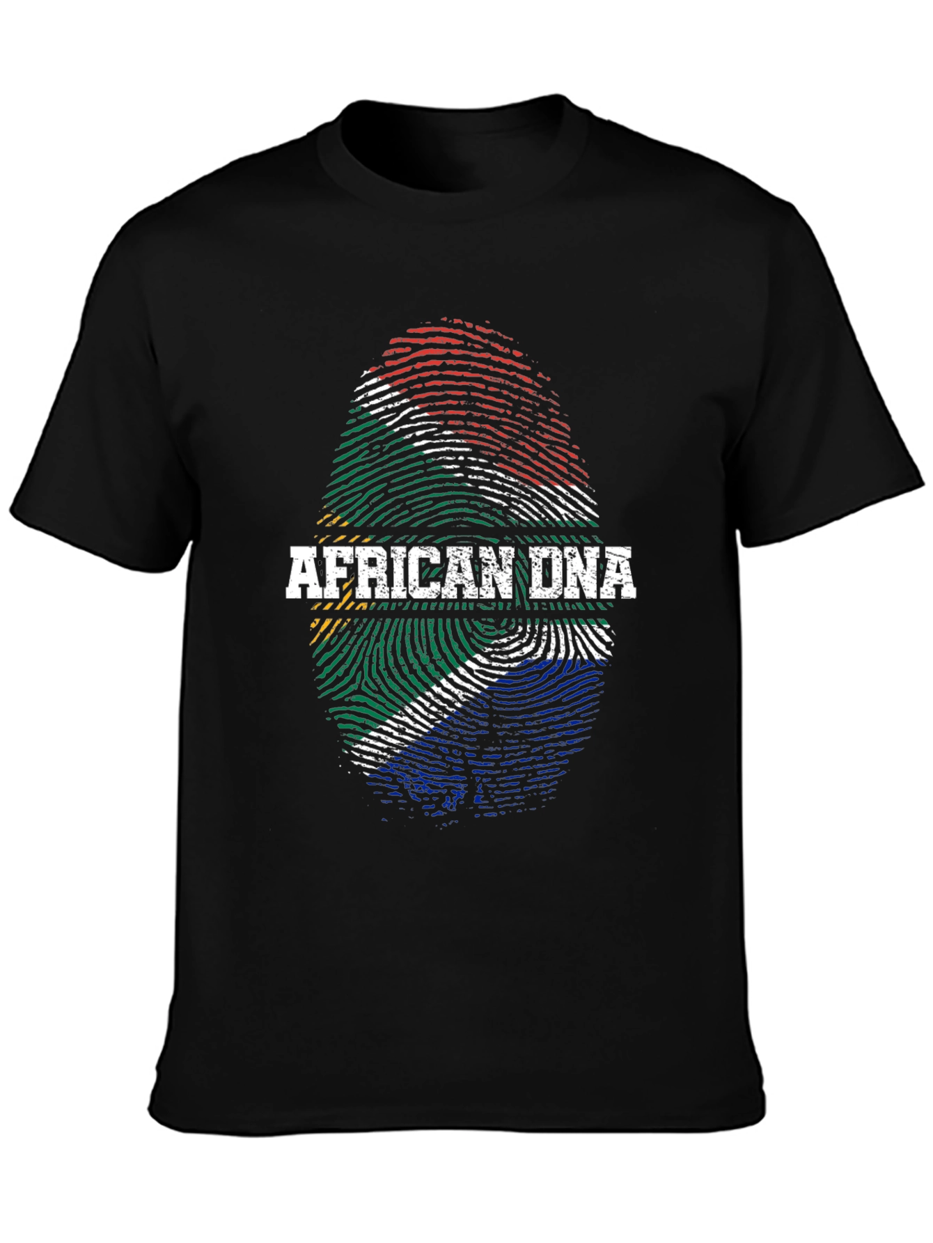 African DNA Flag T-Shirt - South Africa Pride
