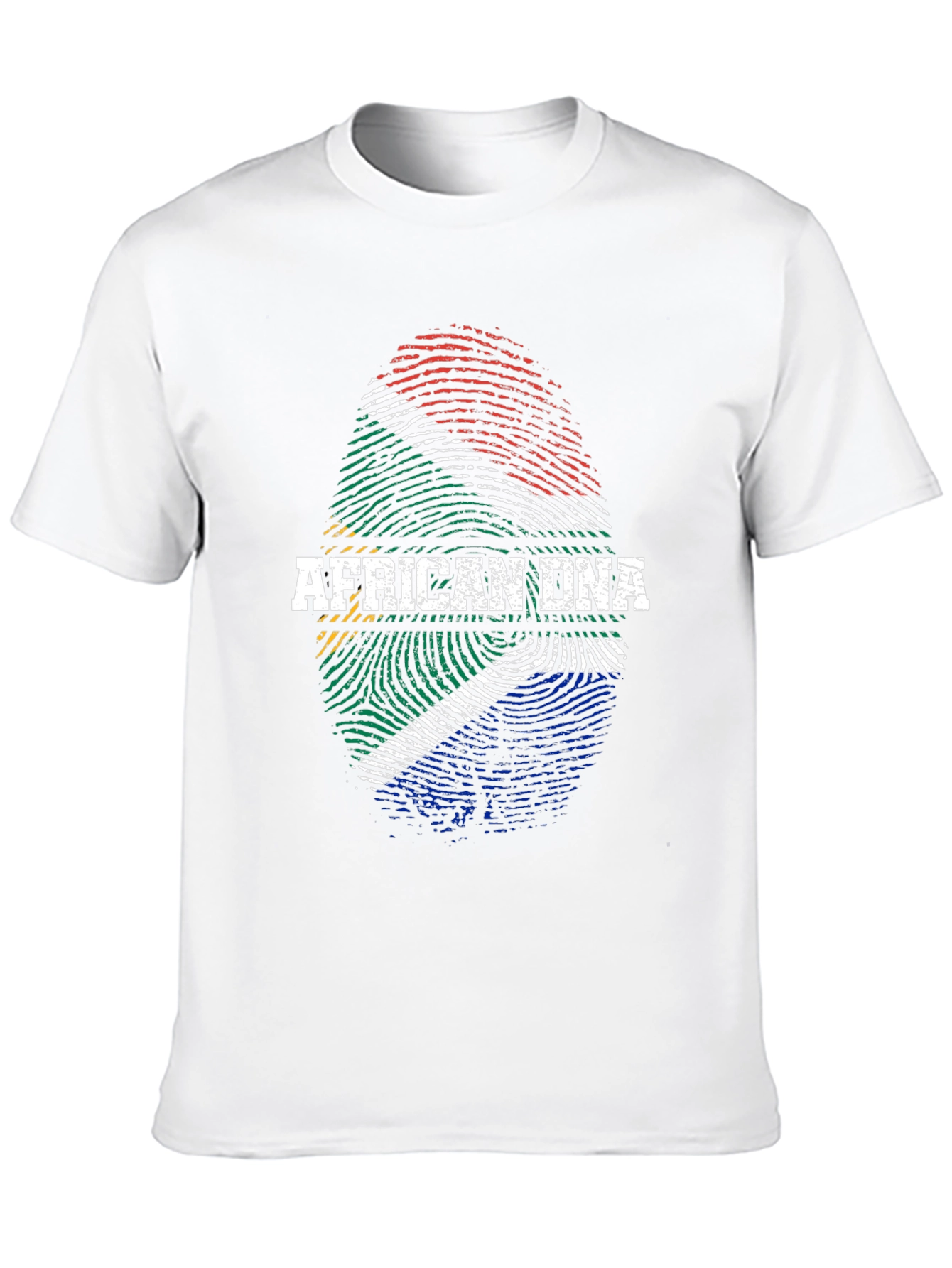 African DNA Flag T-Shirt - South Africa Pride