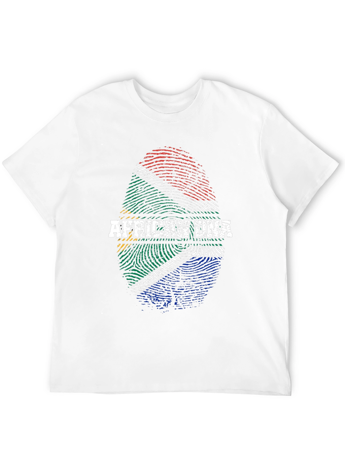 African DNA Flag T-Shirt - South Africa Pride