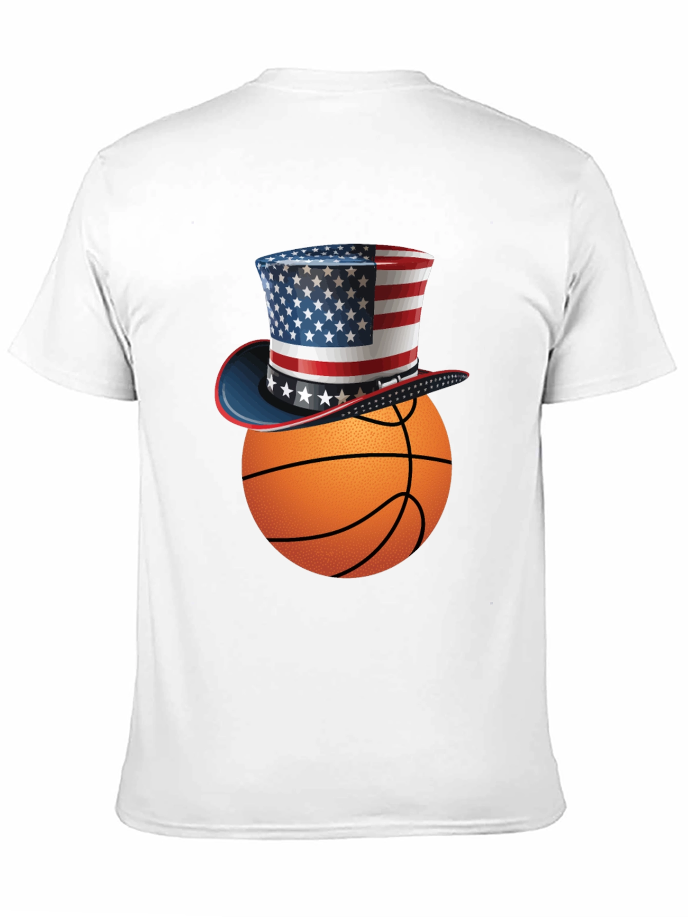 Patriotic Basketball T-Shirt - USA Pride