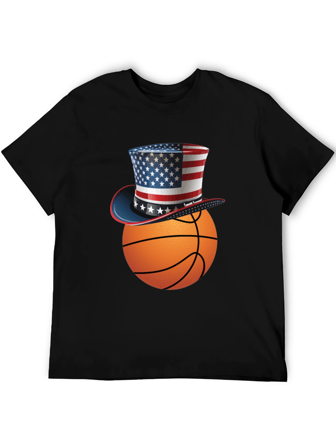 Patriotic Basketball T-Shirt - USA Pride
