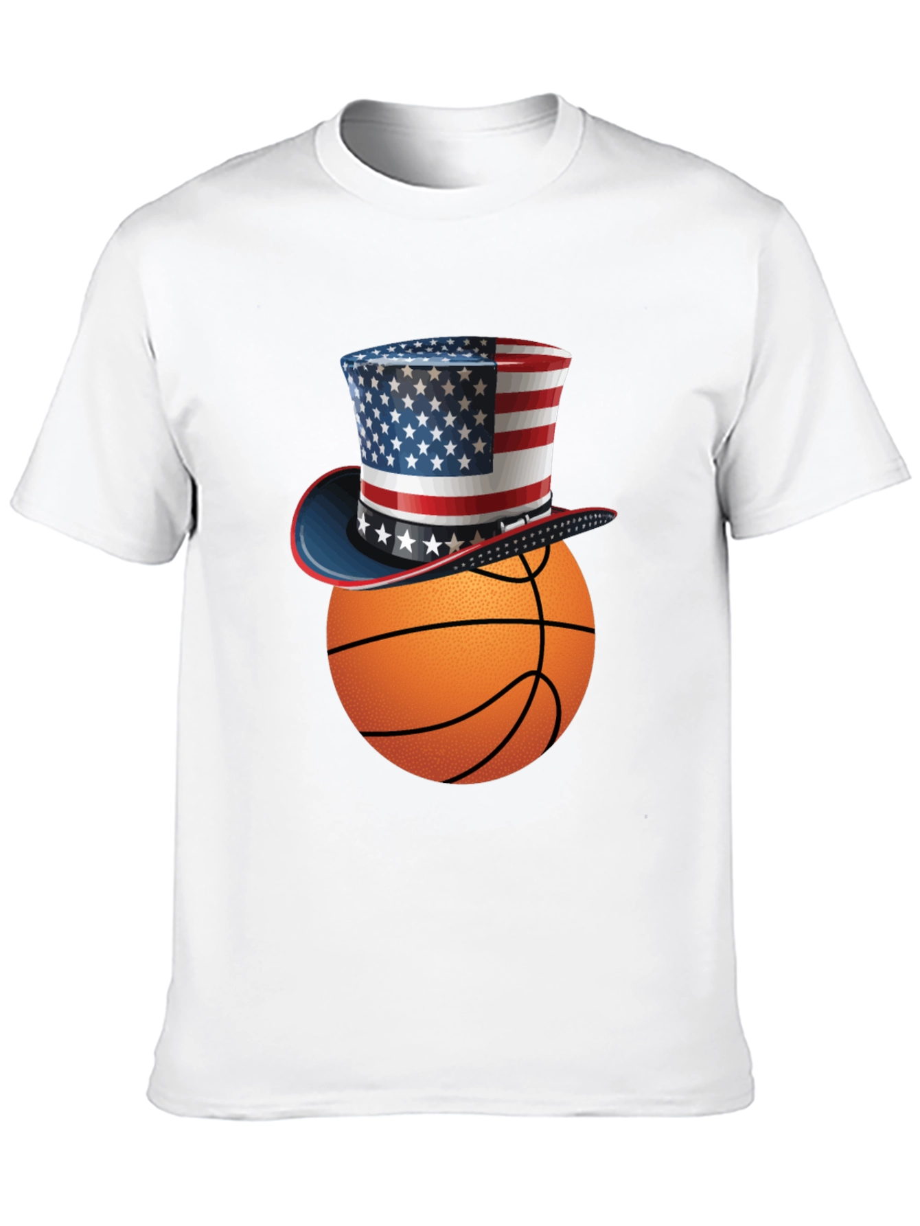 Patriotic Basketball T-Shirt - USA Pride