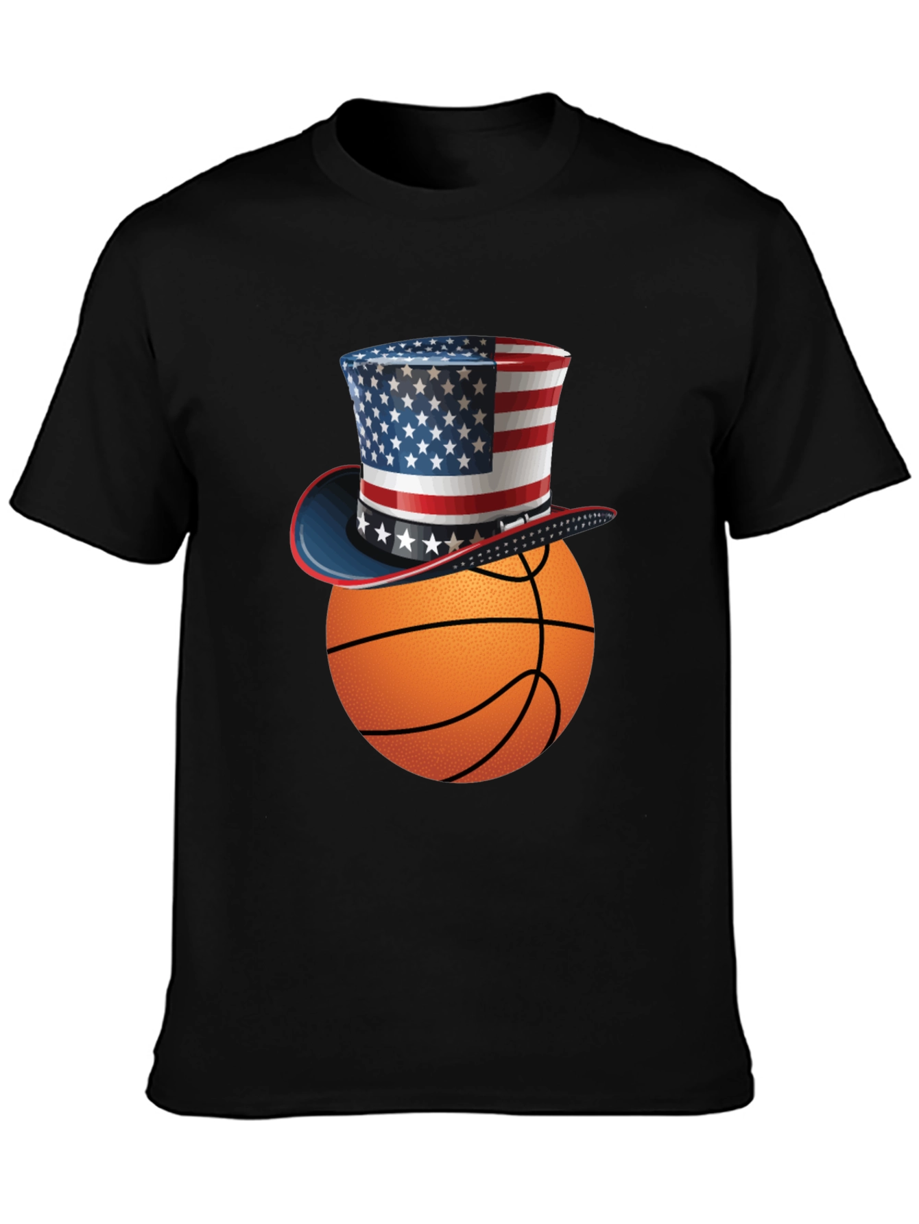 Patriotic Basketball T-Shirt - USA Pride