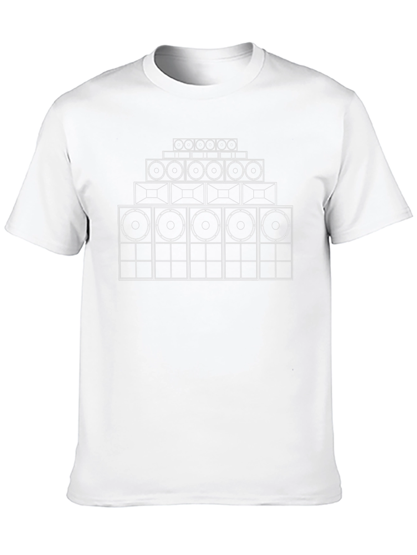 Sound System Graphic Tee - Black Music T-Shirt